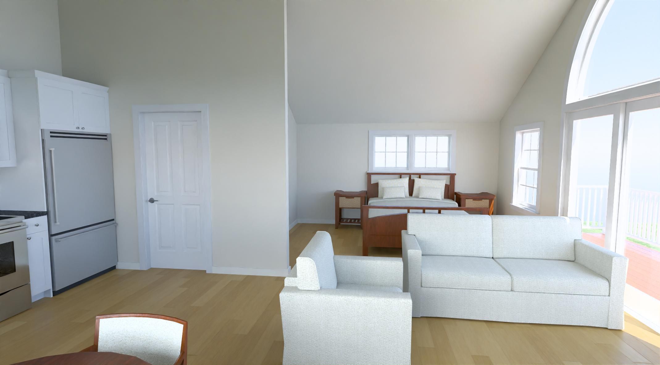 Custom ADU Construction with Vaulted In-Law Suite – LP SmartSide®, ZIP System® & Harvey® Windows by Sensible Home Solutions