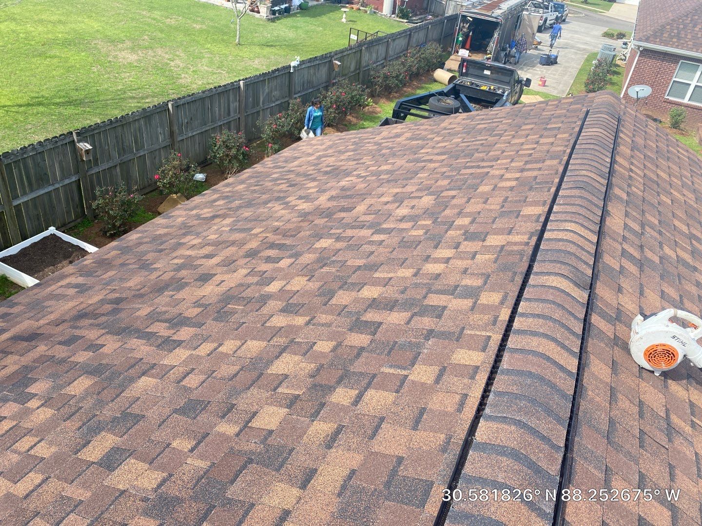 Residential Roofing Installation using Roof Replacement by American Roofing & Construction LLC