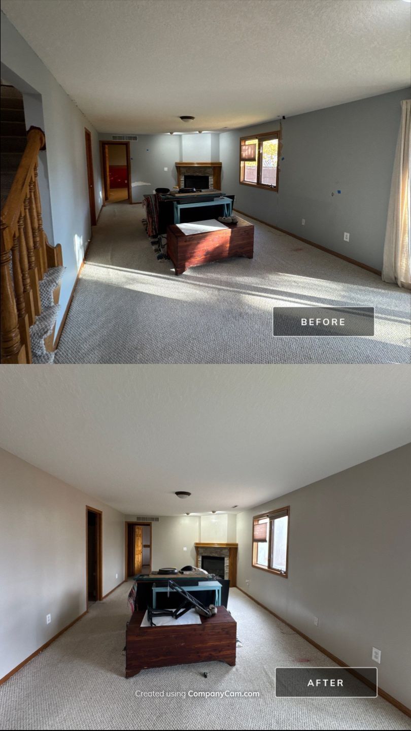 Residential Interior Repaint by Midwest Paint LLC