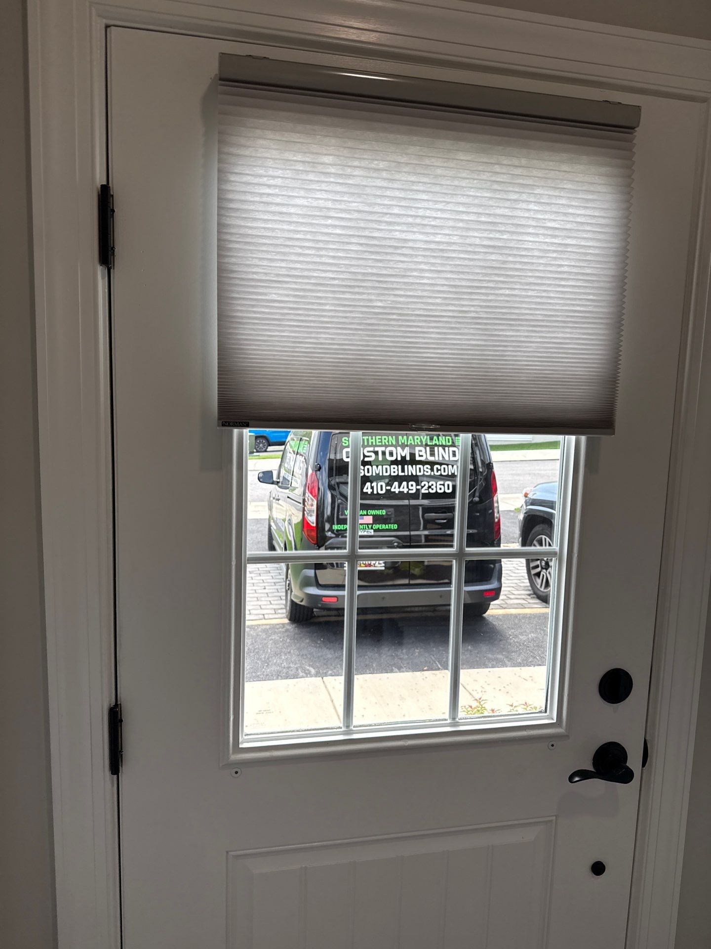 Window Treatment Project in Prince Frederick, MD by Southern Maryland Custom Blinds