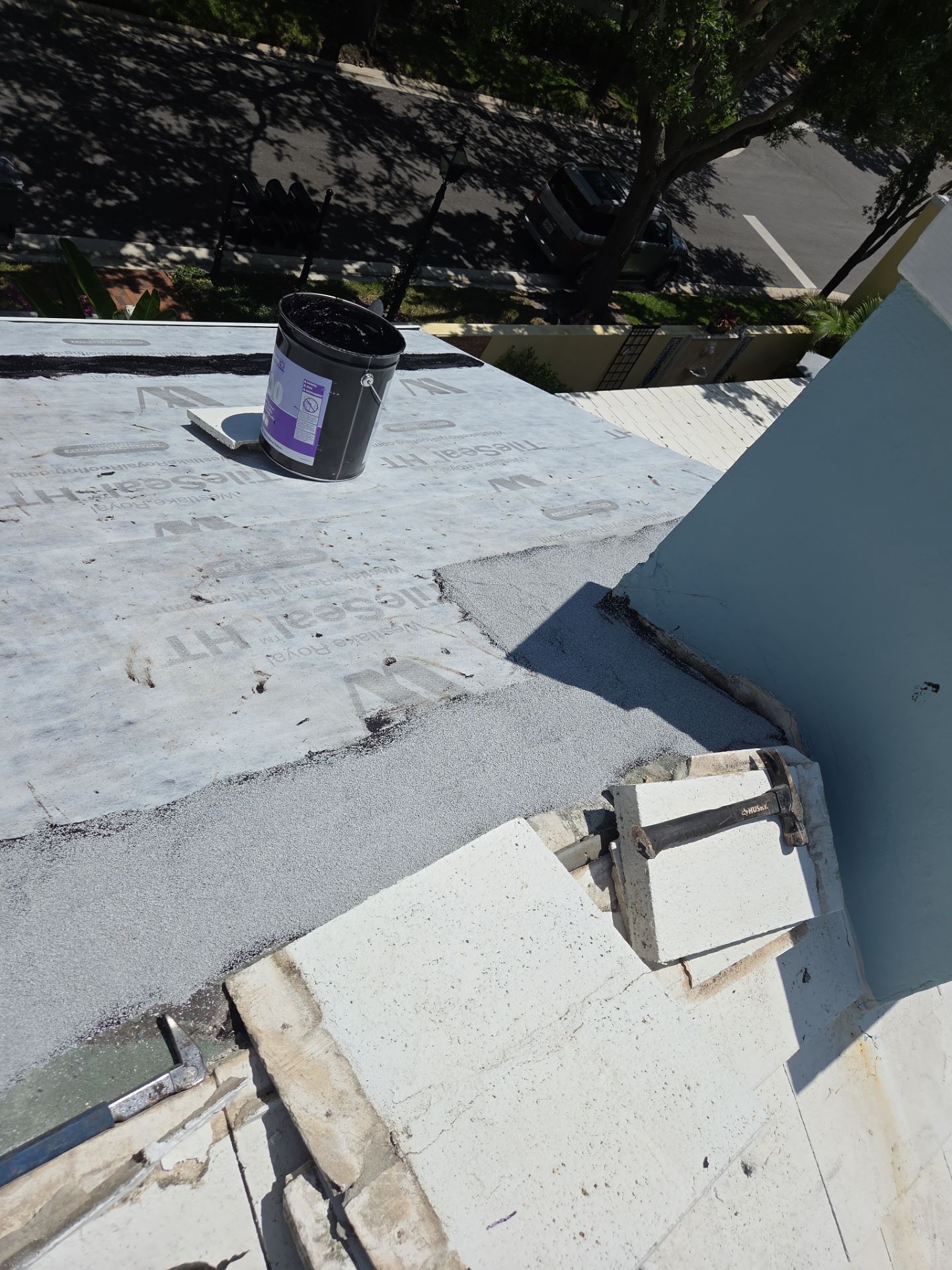 Tile Roof Repair and Decking Replacement in Boca Raton by Aastro Roofing