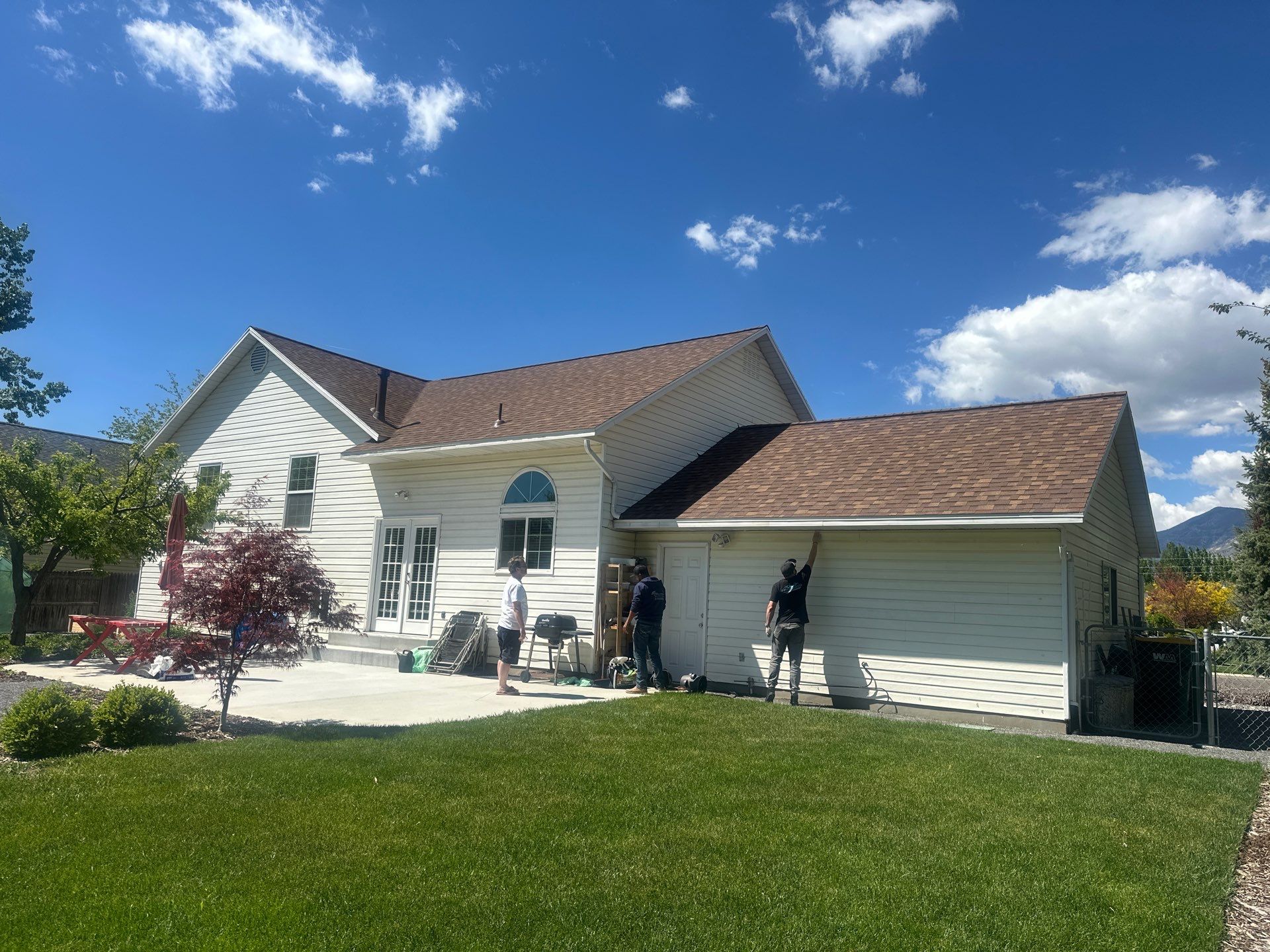 Project in Orem by Master Rain Gutters.