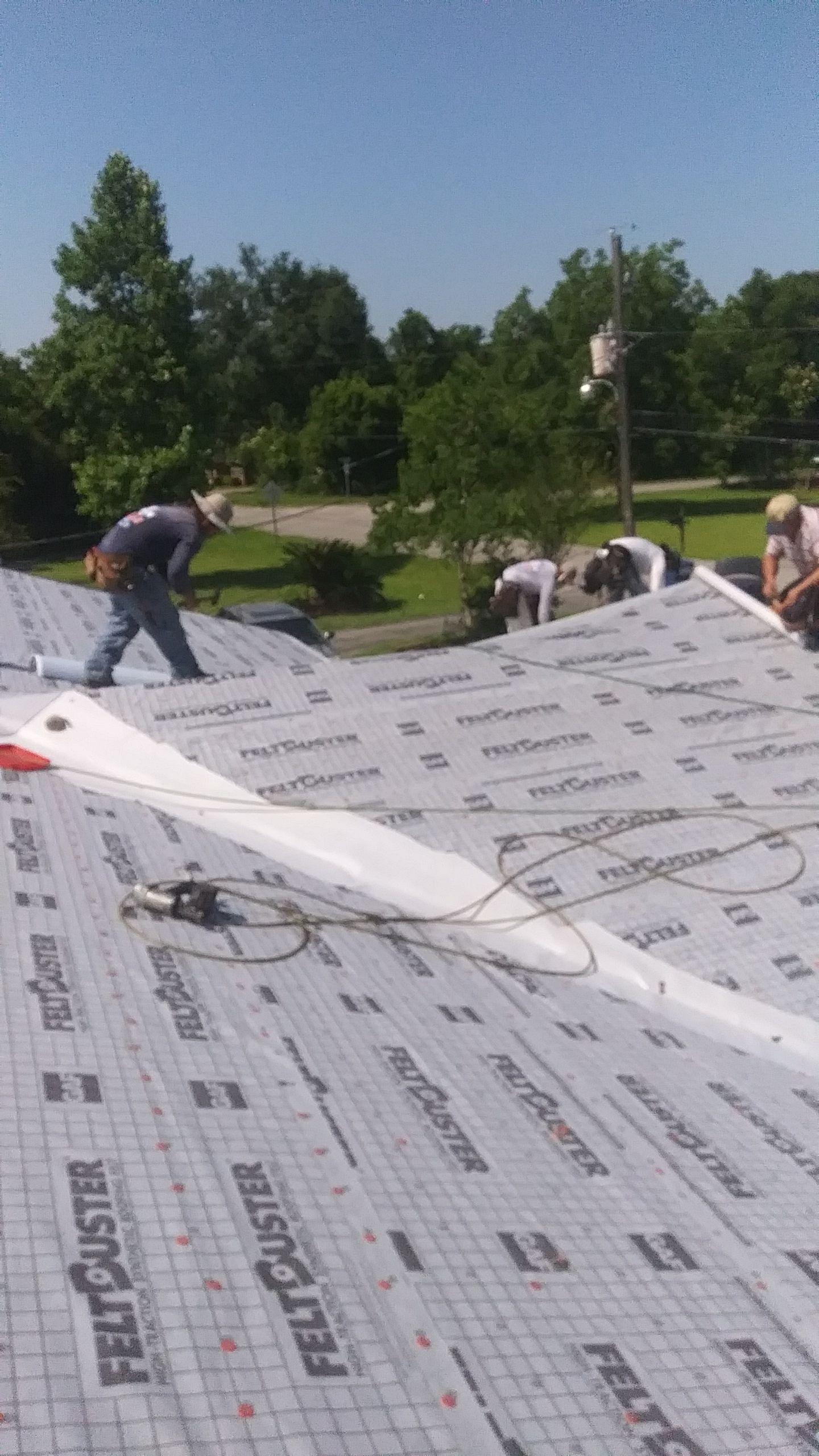 Residential Roofing Installation using Roof Replacement by American Roofing & Construction LLC
