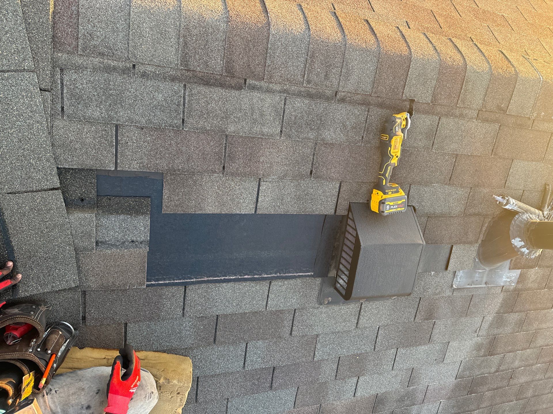 Hail Damage using Owen's Corning Duration (Lifetime) Shingles by Roof Repair Services LLC