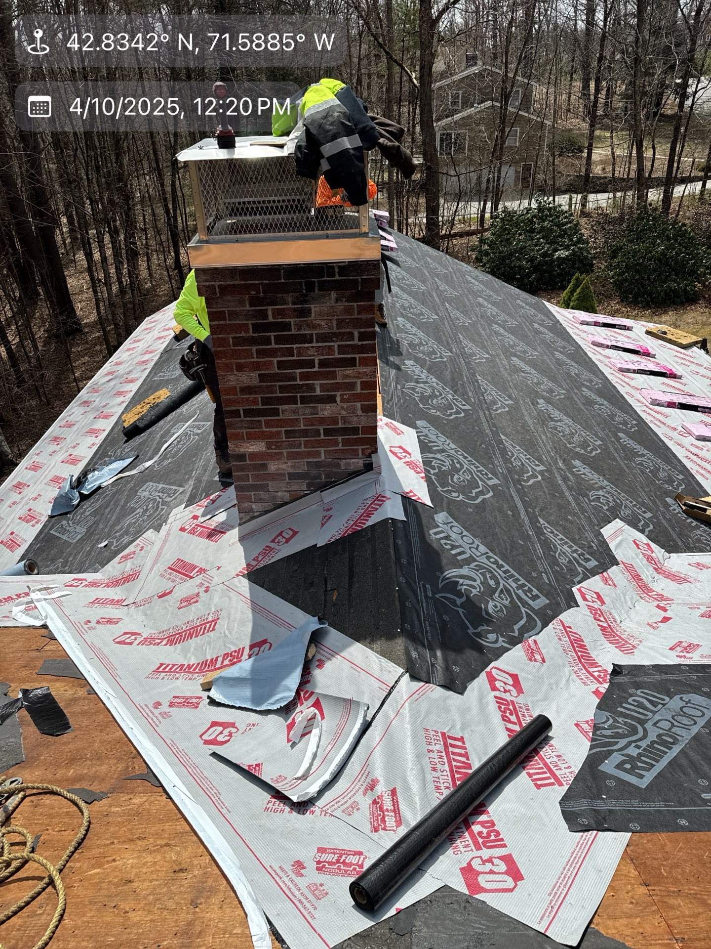Amherst NH Roof Replacement by Compass exteriors