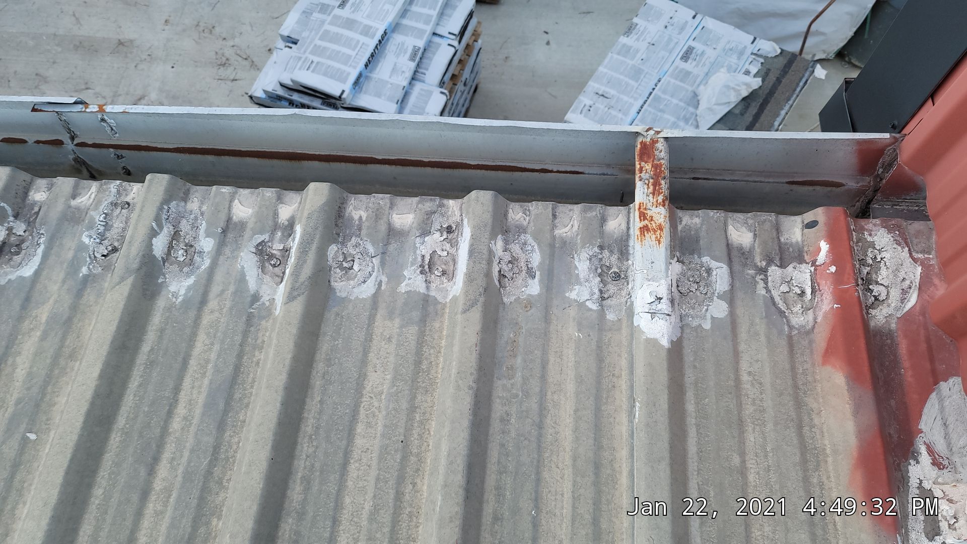 Commercial Roofing Installation using Aldocoat Coatings by Hostetler Roofing