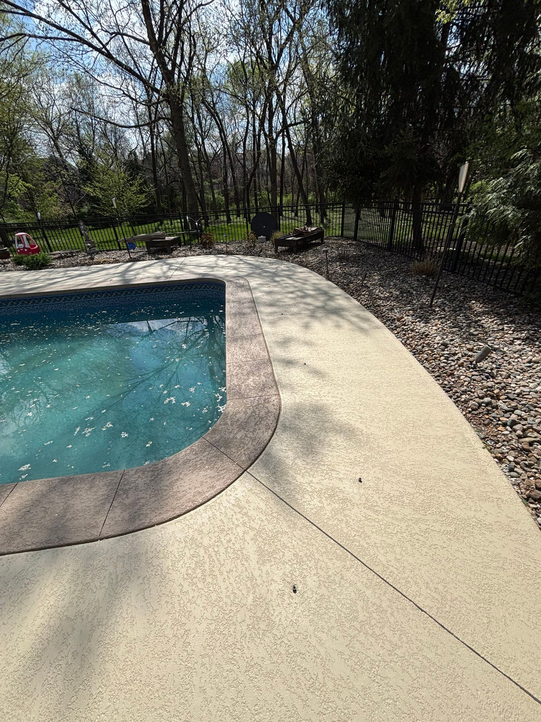 Pool Deck & Patio Resurface - Overland Park, KS by Big Red Decorative Concrete, LLC