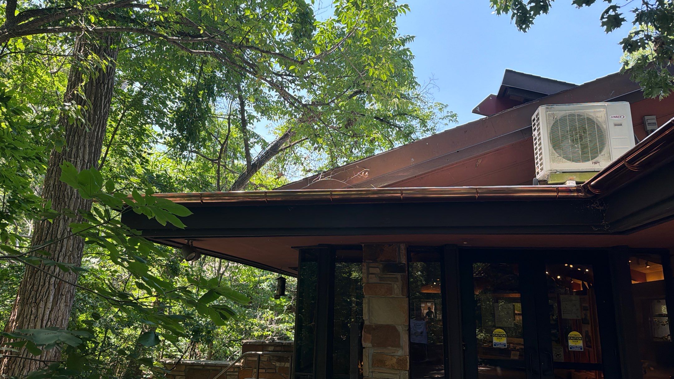 Copper Gutter Installation and Shingle Roof Replacement in Sulphur by BANA Roofing and Solar Supply