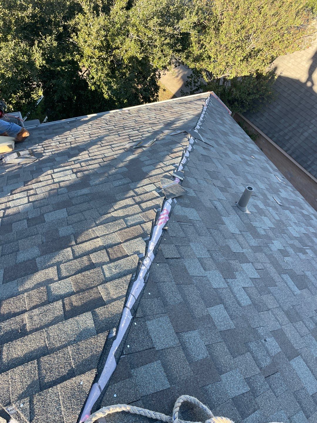 Residential Roofing Installation using Owen's Corning Duration (Lifetime) Shingles by Roof Repair Company