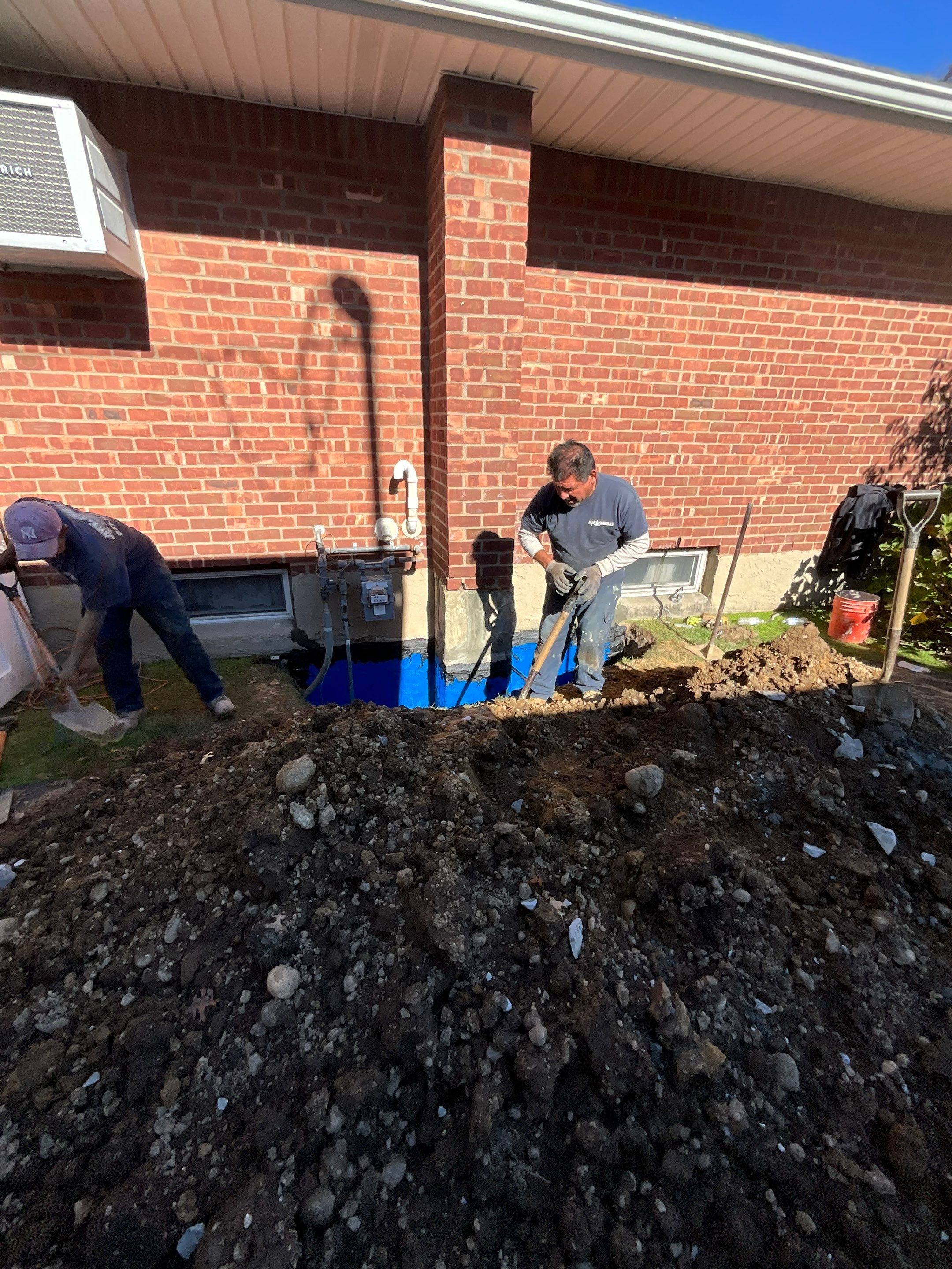 Roxton Rd • Plainview, NY 11803 by A.M. Shield Waterproofing, Corp.