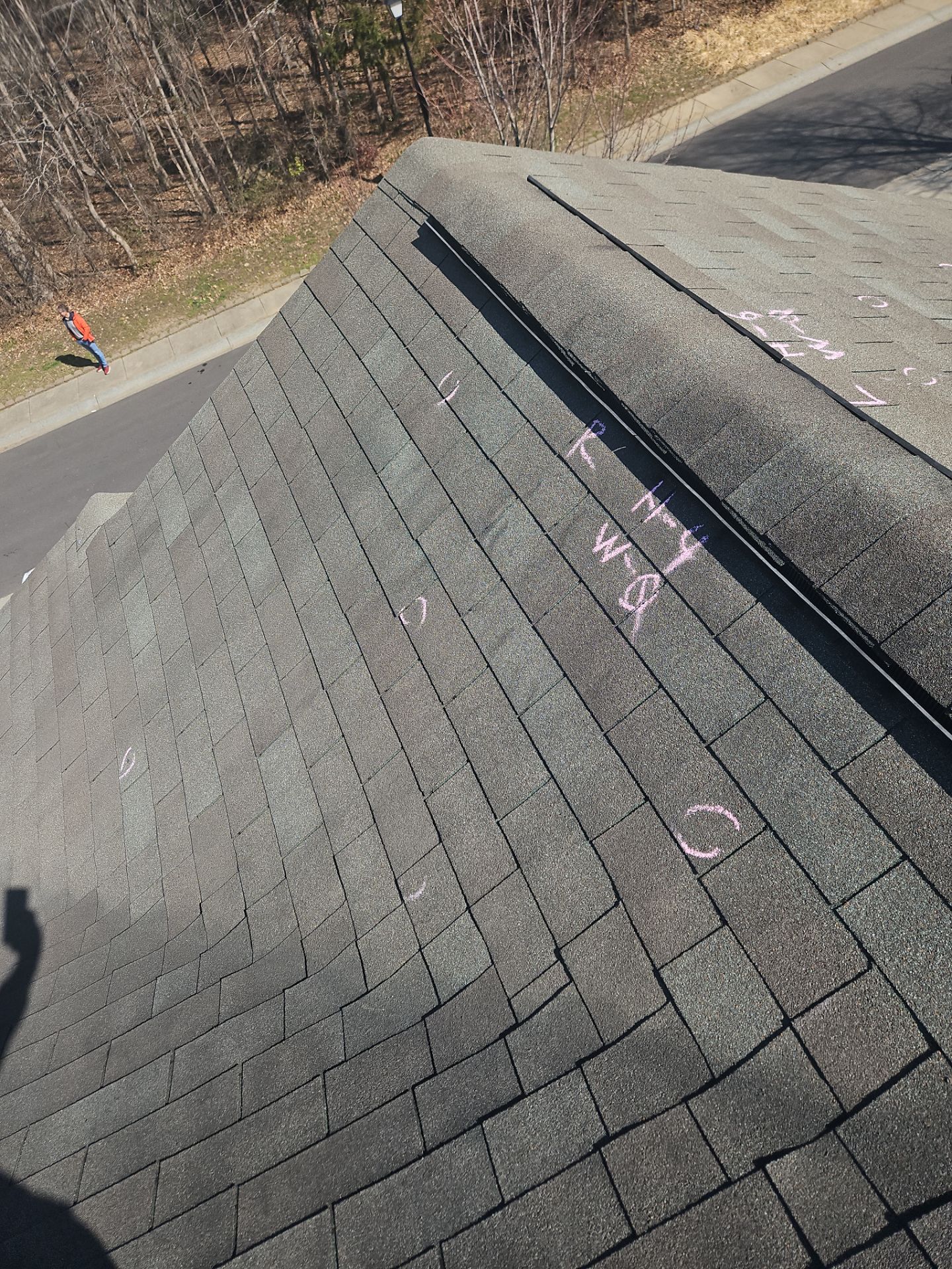 Roof replacement by hail damage by Just Brilliant Restoration JBR