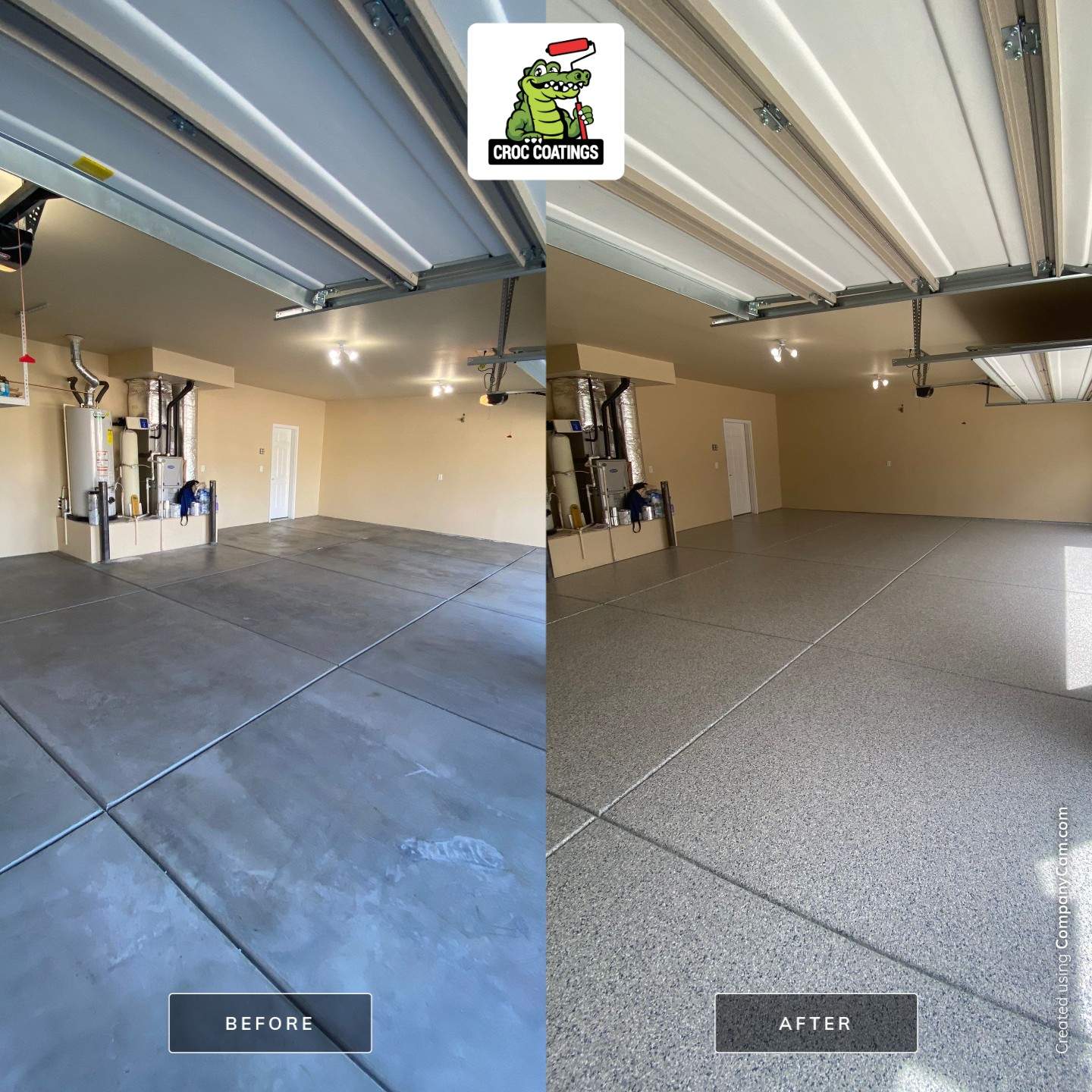 Driveway using Greystone 1/8" by Croc Coatings, LLC