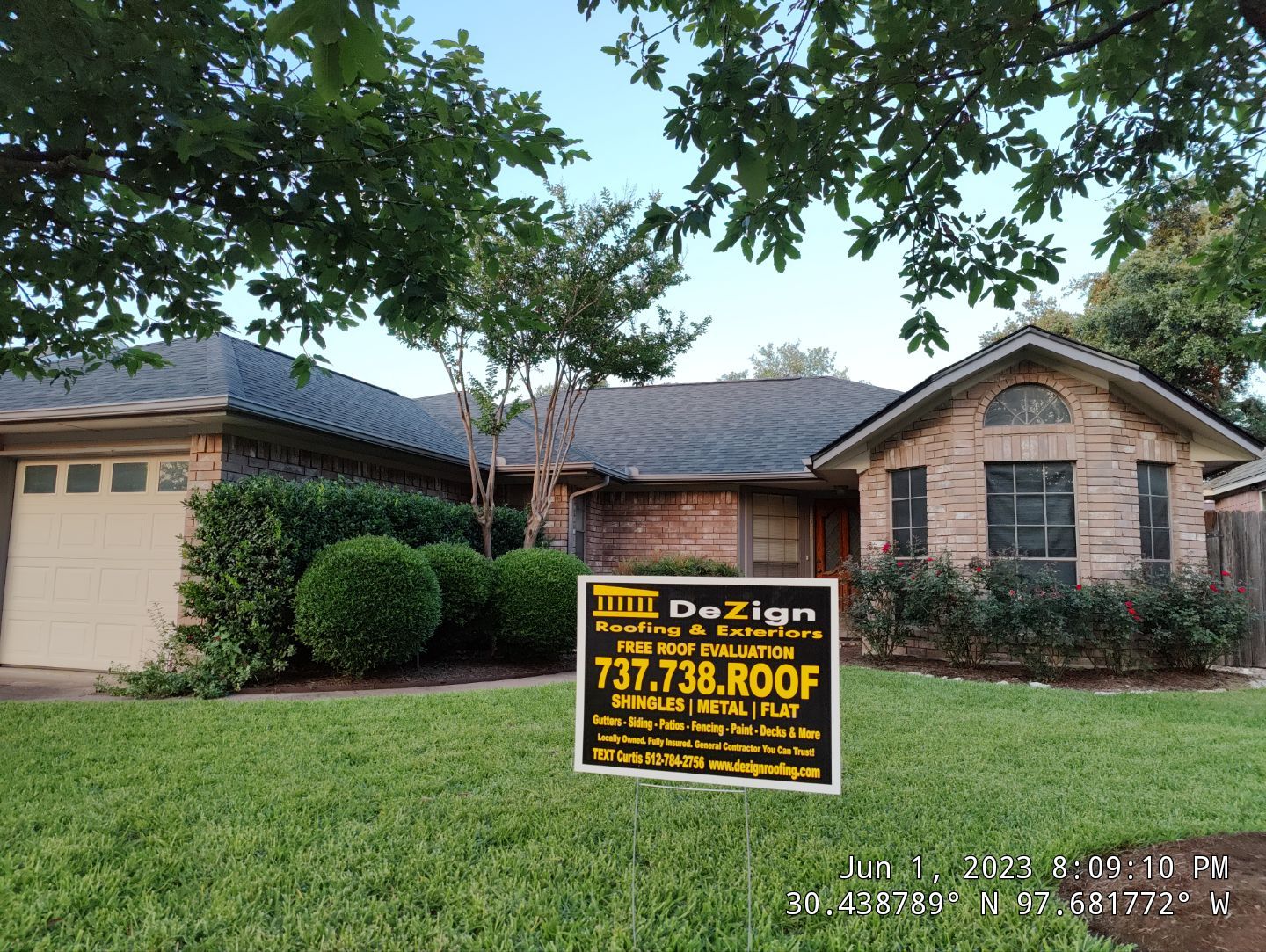 Residential Roofing Installation using IKO Dynasty Granite Black by DeZign Roofing & Exteriors
