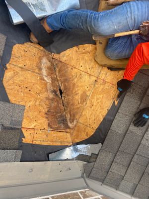 Residential Roofing Repair using Owen's Corning Duration (Lifetime) Shingles