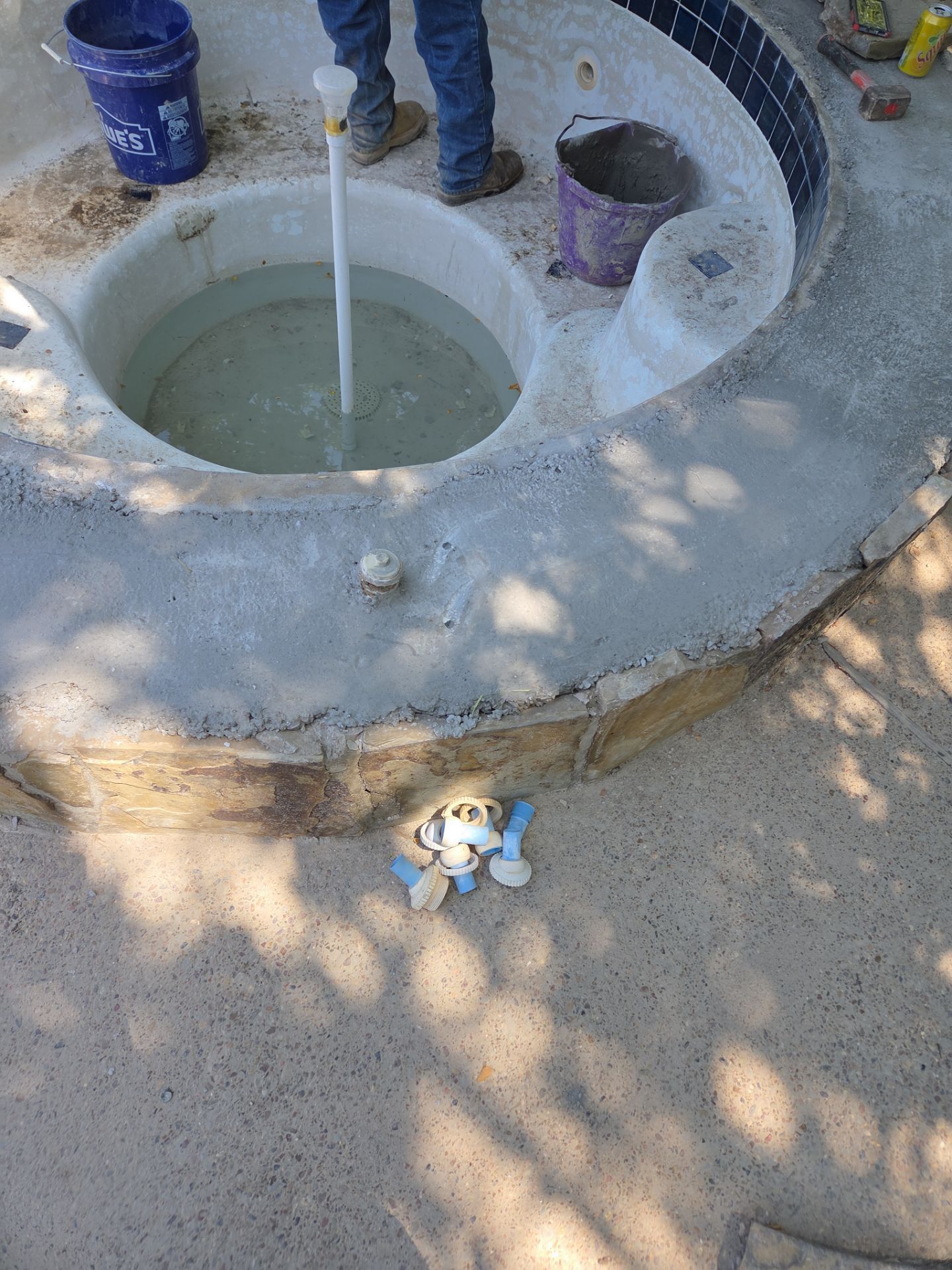 Mansfield Spa Masonry by Sink or Swim Pools