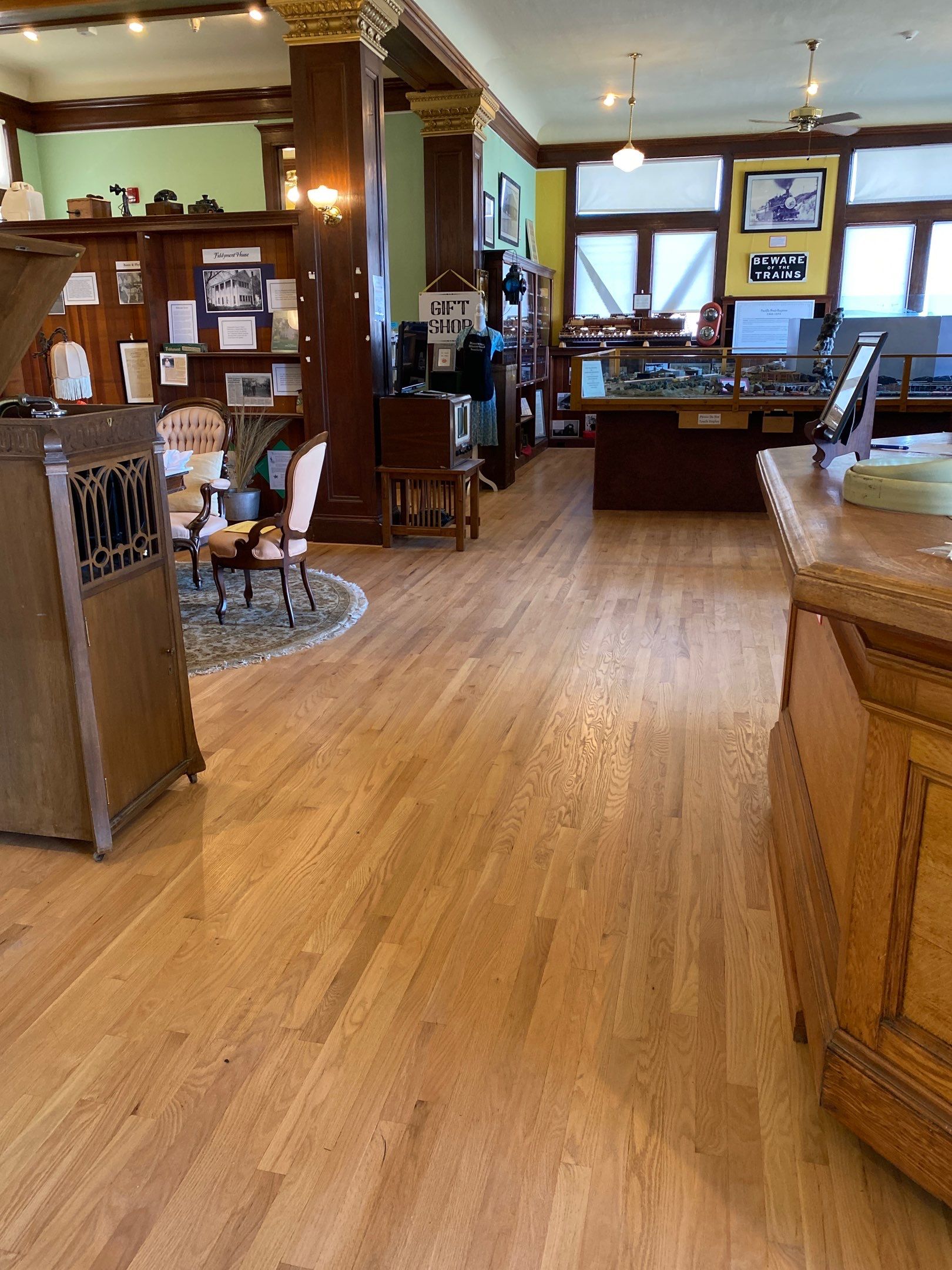 Carnegie Museum Roseville Refinish by Footprints Floors South Sacramento