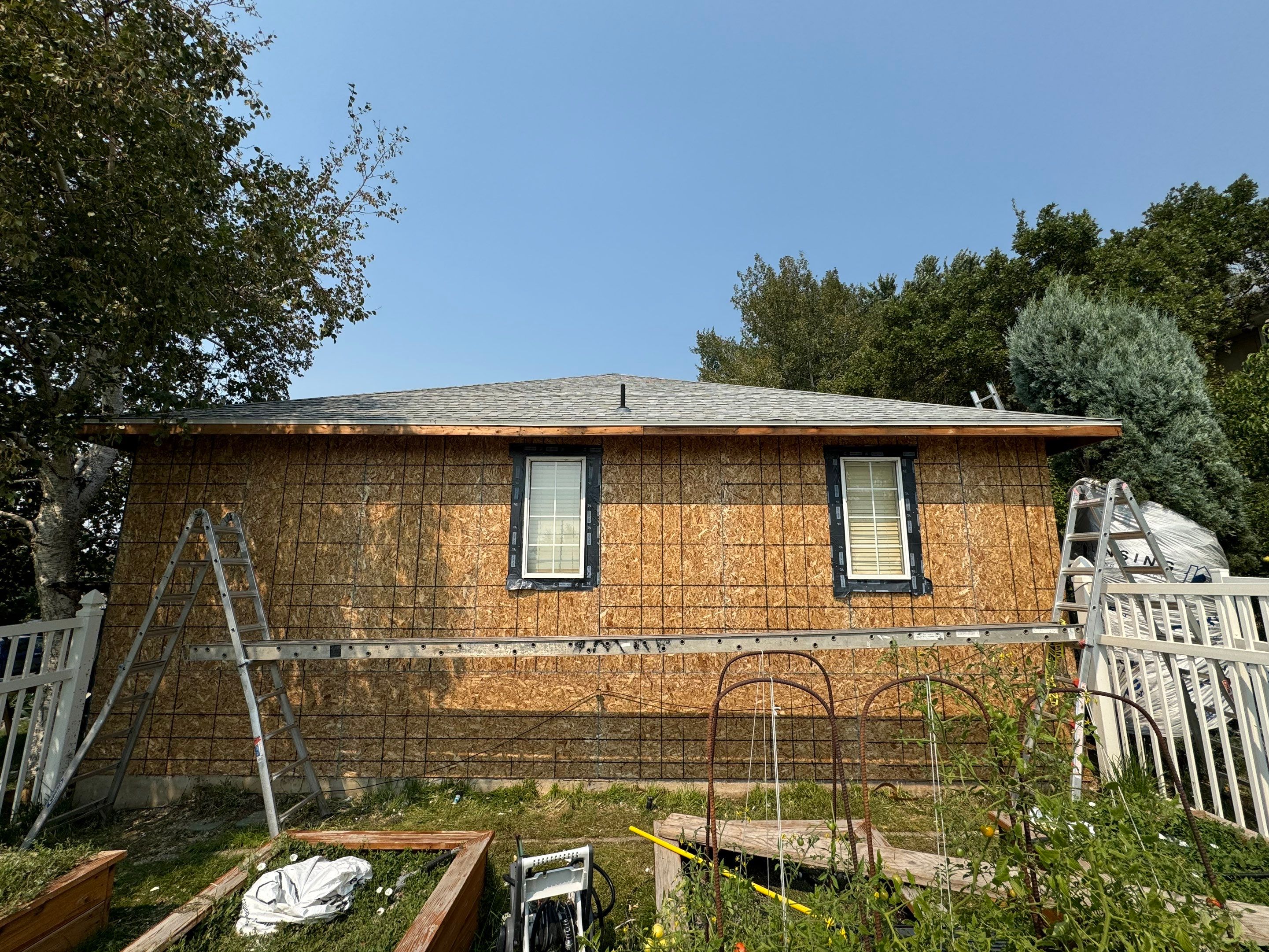 Bountiful | Massive Stucco Conversion & Mixed Profiles | Aged Pewter by Ideal Siding Utah