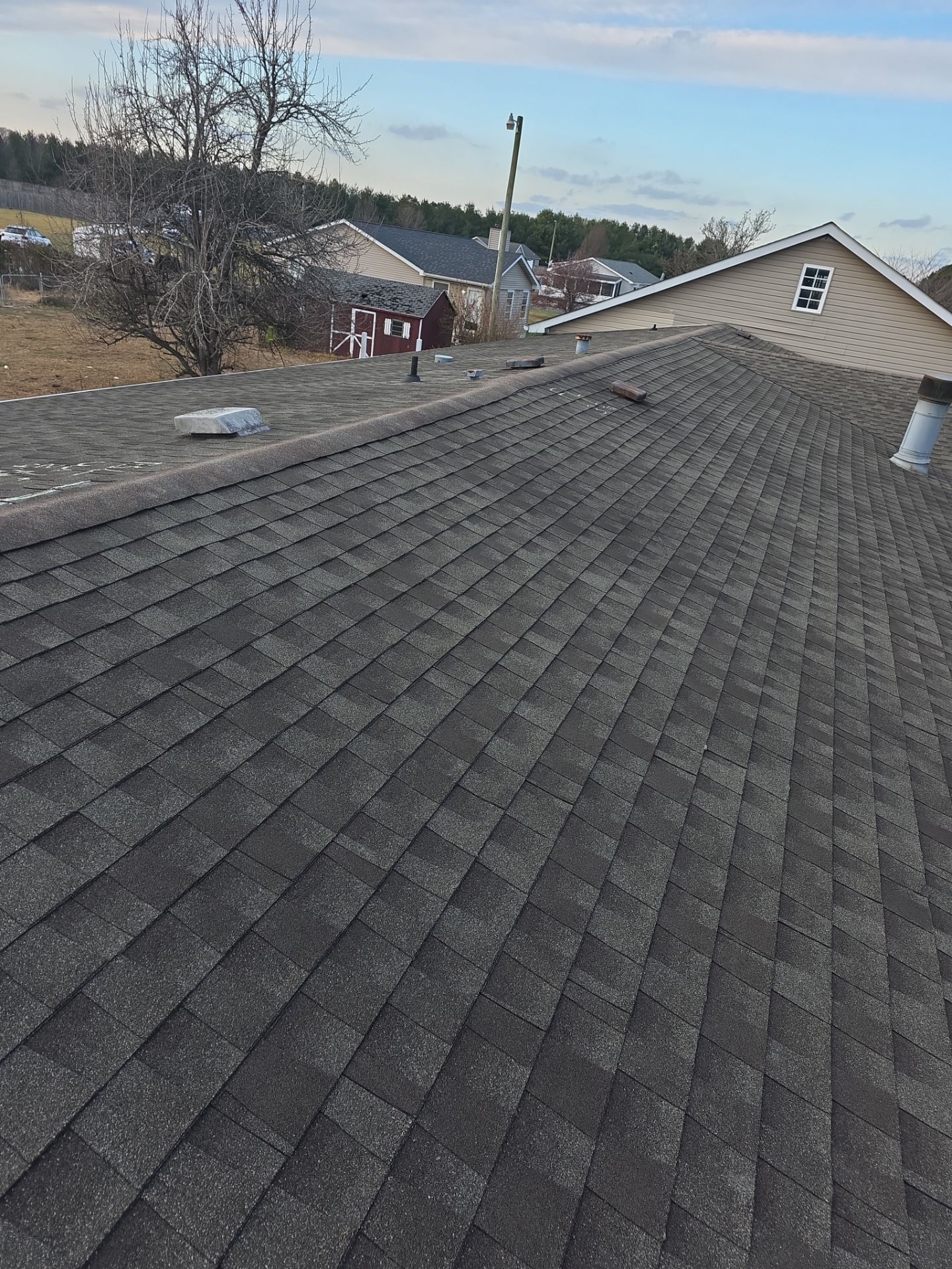 Re-Roof in Lincoln by Potomac Custom Remodeling 