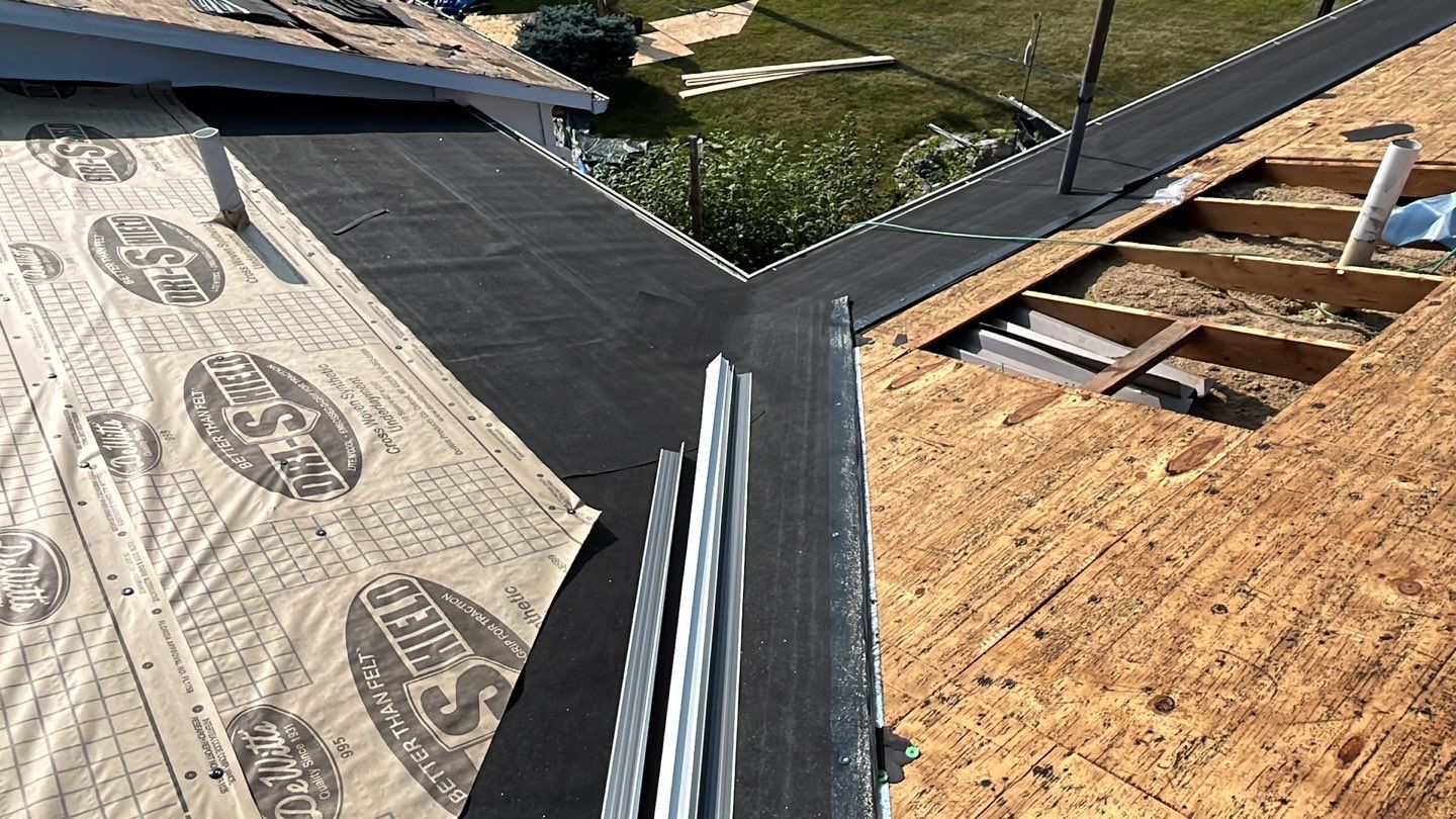 Residential Roofing Installation using GAF Timberline HDZ Charcoal by Nitro Roofing and Construction