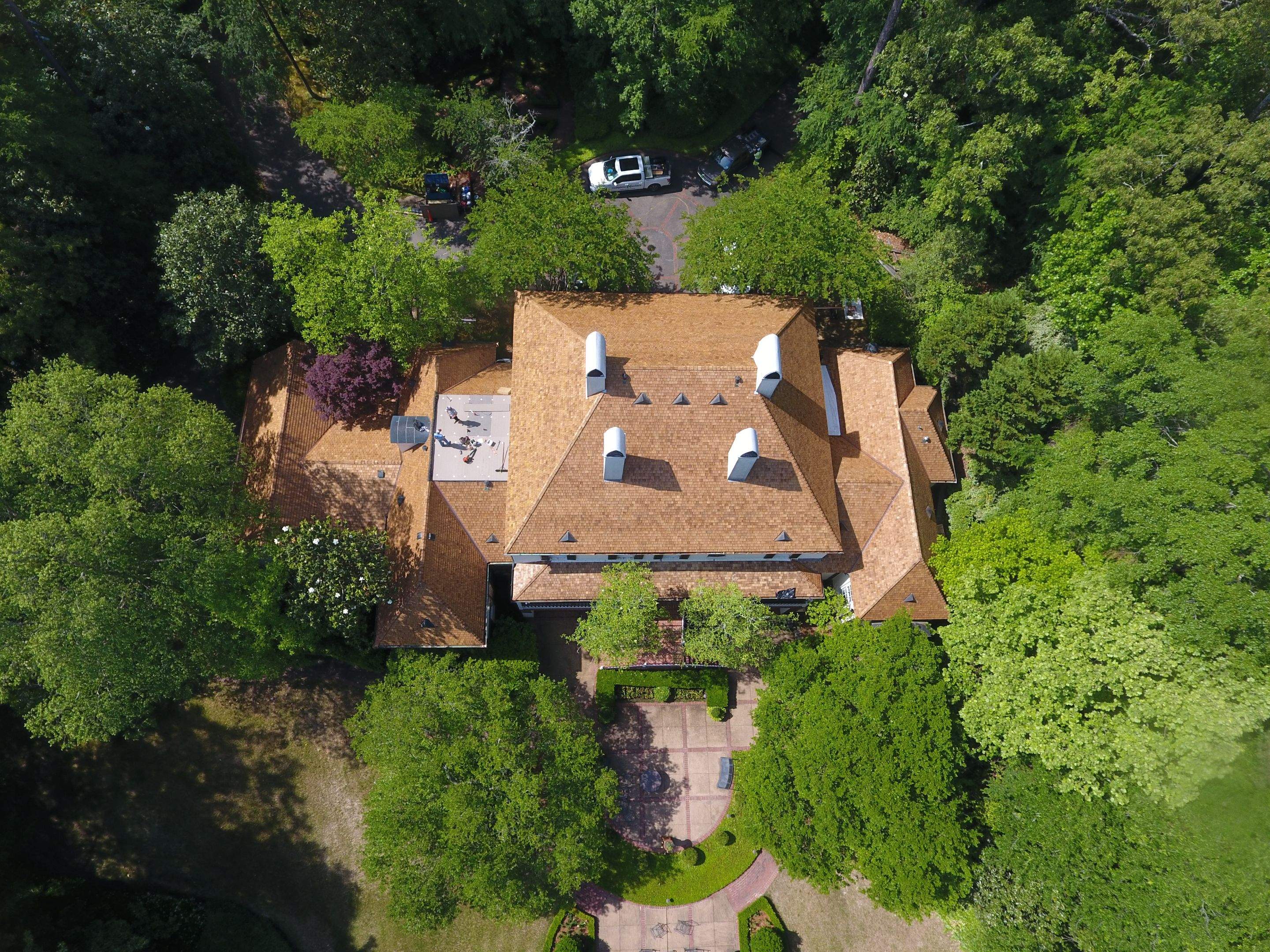 Residential Roofing Installation using Certi Grade Cedar Perfection Shingles by Elite Roofing & Gutters