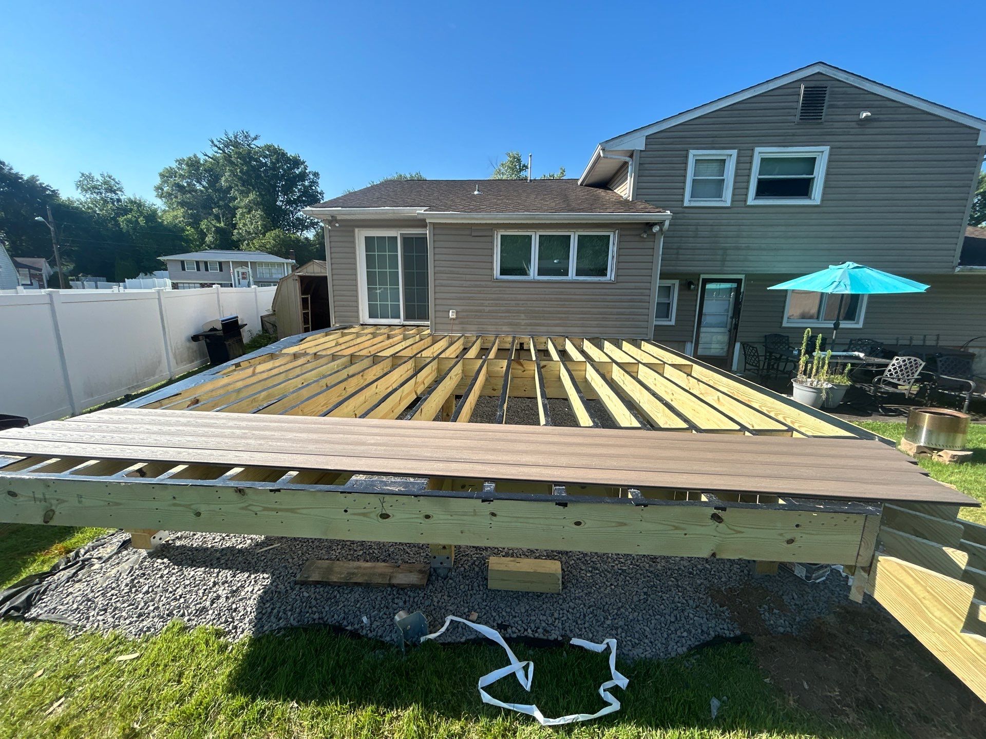 New Deck in Delran, New Jersey by deck guardian