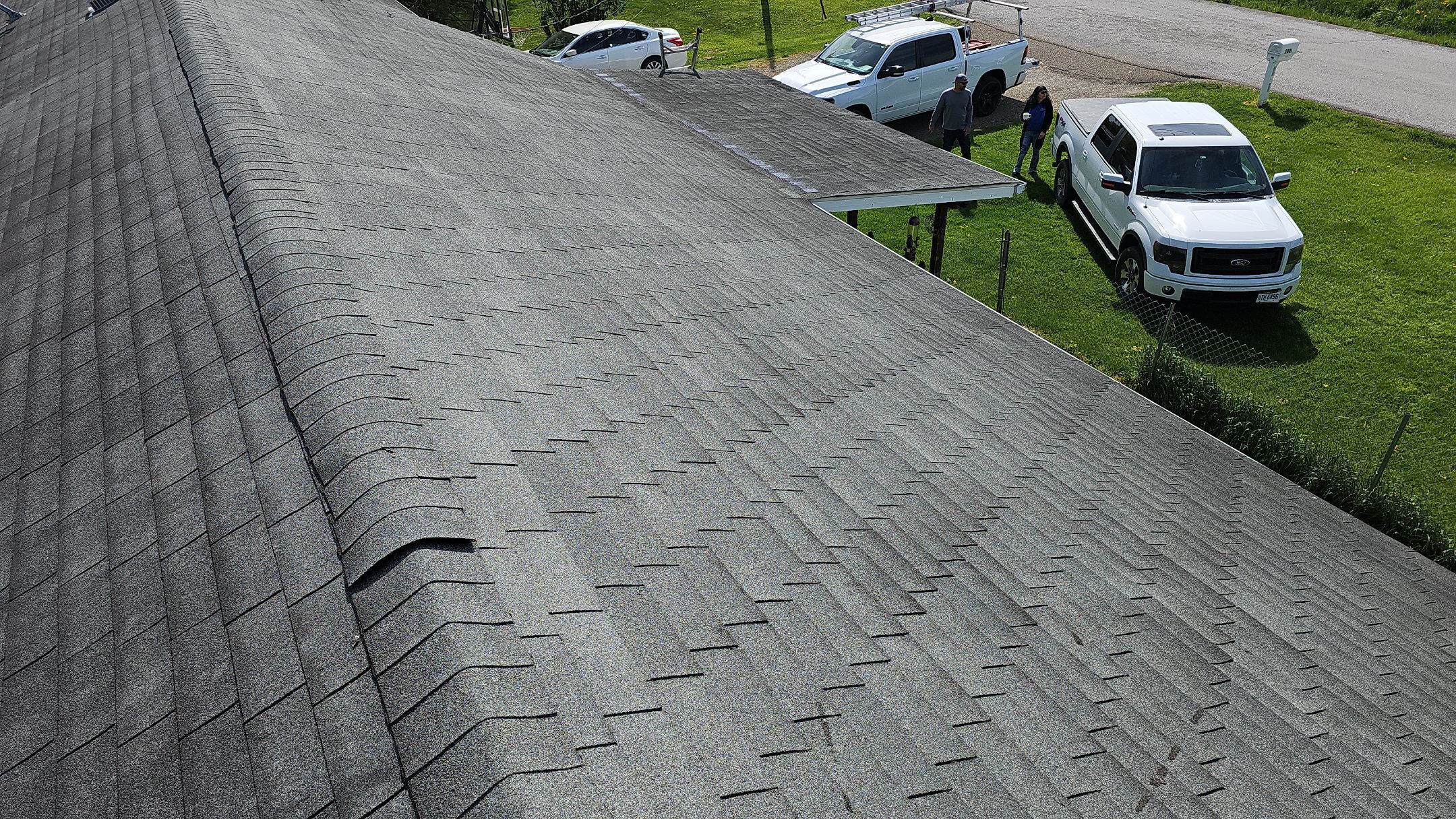 ATLAS PINNACLE HP W/SCOTCHGARD COLOR: BLACK SHADOW by Eagle Eye Roofing