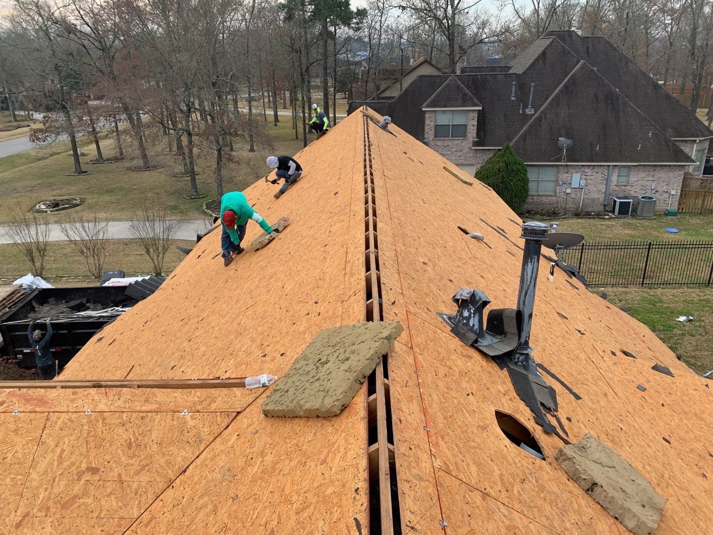 Residential Roof Replacement using high quality GAF materials by Elite Roofing LLC