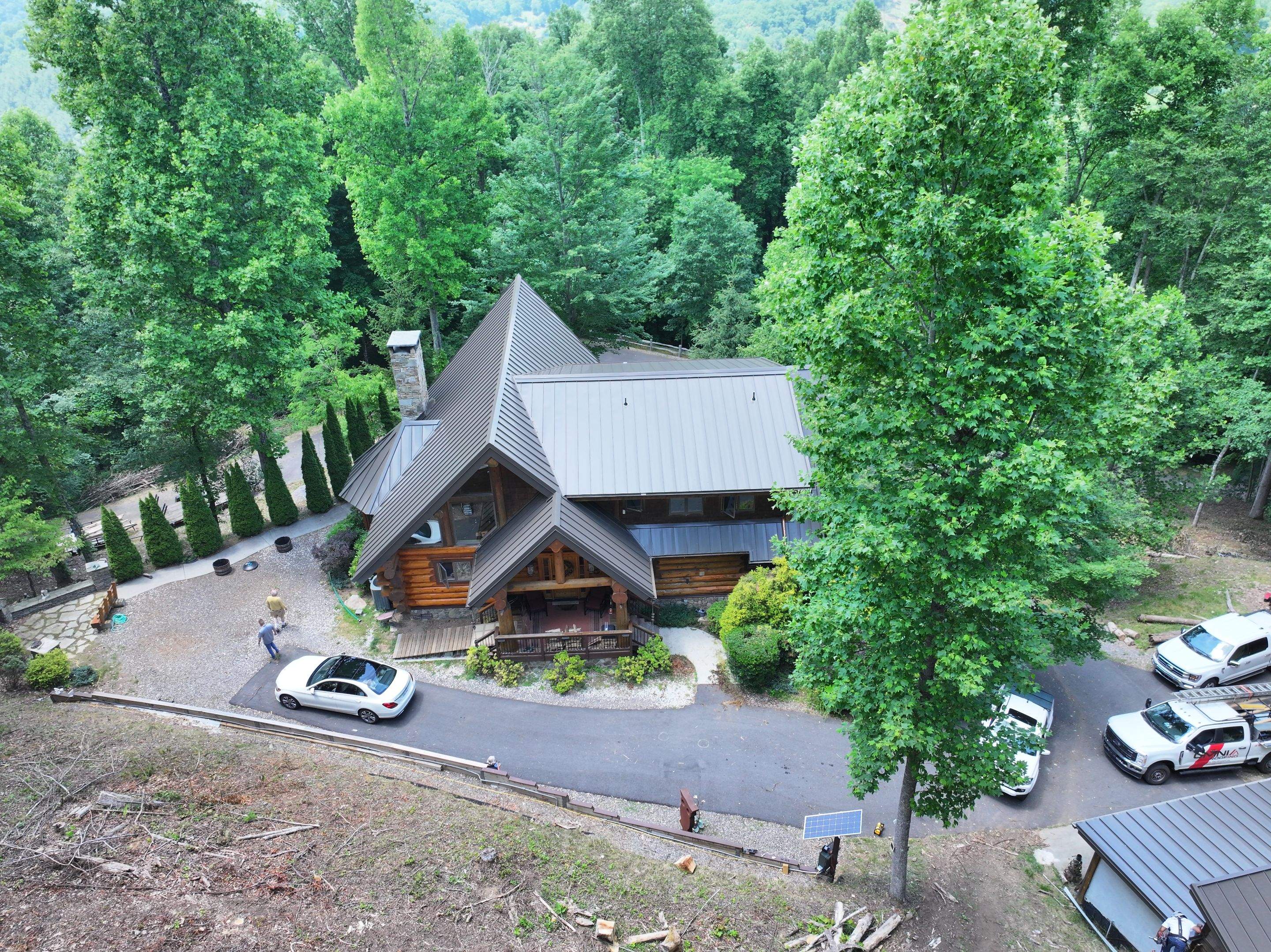 Burnished Slate Standing Seam by Omnia Roofing