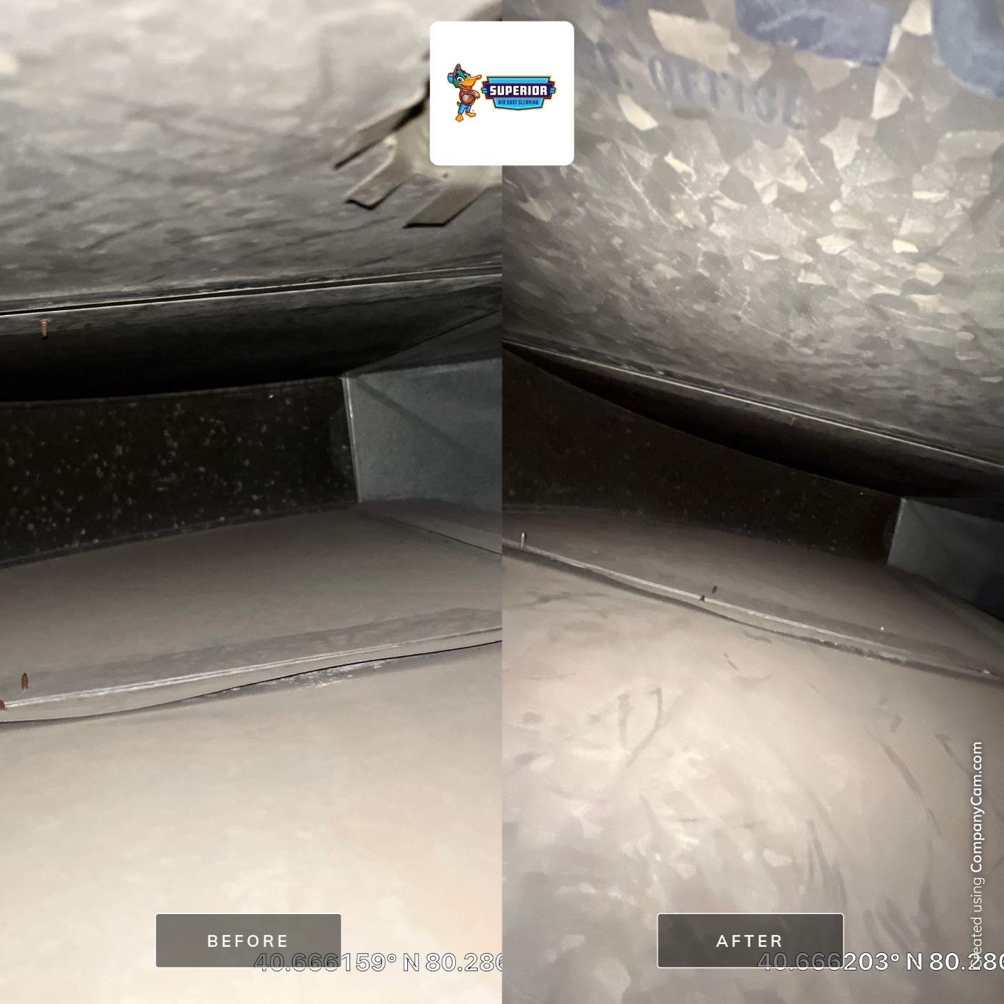 Air Duct Cleaning With a Vacuum Truck in Rochester, PA by Superior Air Duct Cleaning