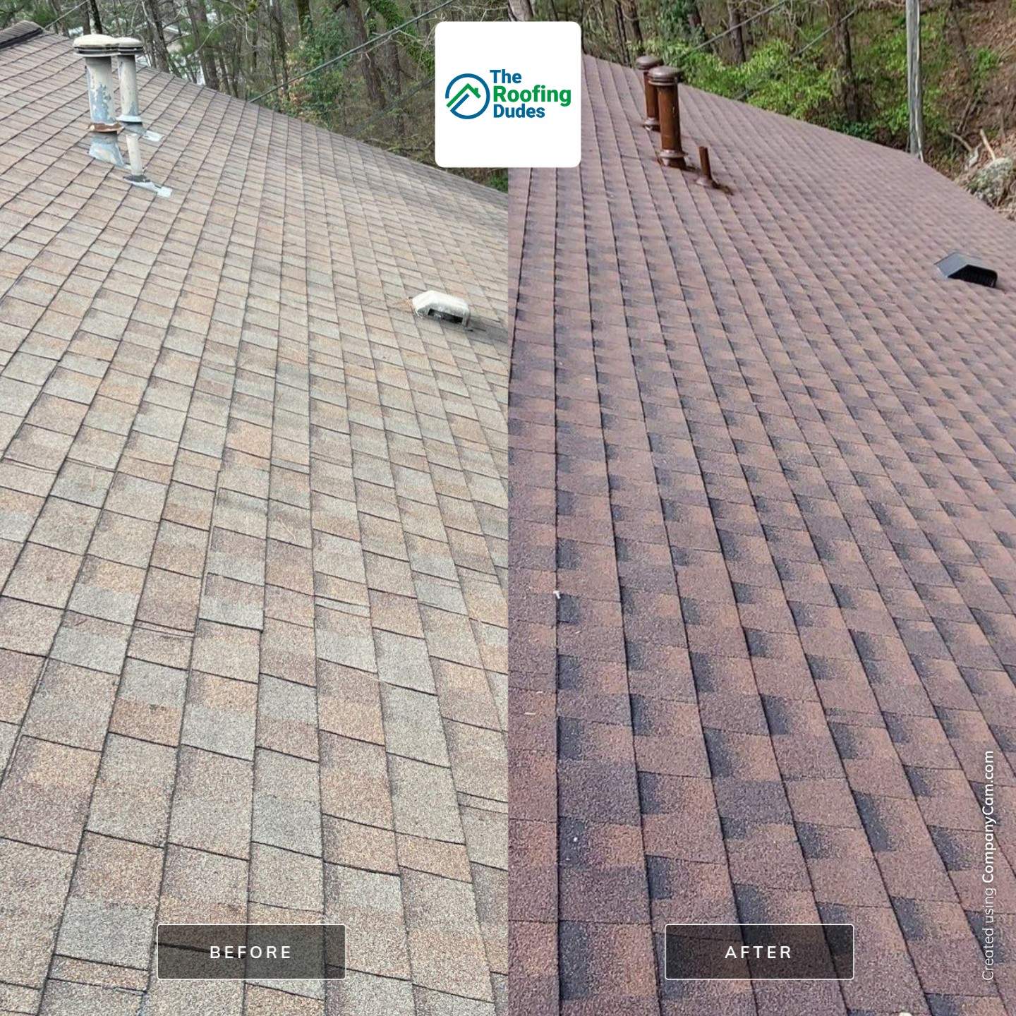 Residential Roofing Installation using Architectural Shingles by The Roofing Dudes