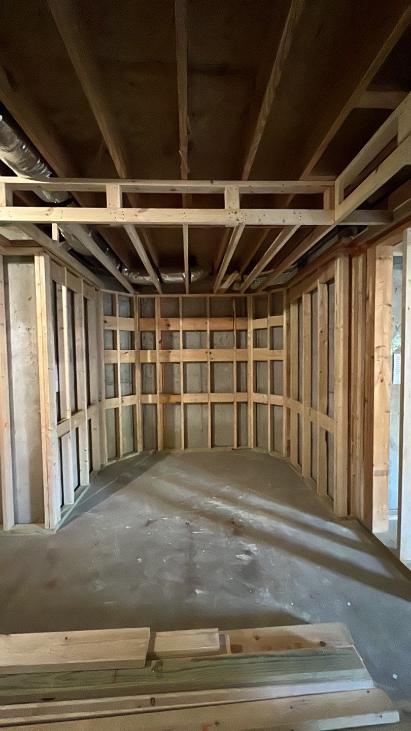 Modern Basement Finishing Project in Acworth Featuring Custom Wet Bar by Swift Home Renovations
