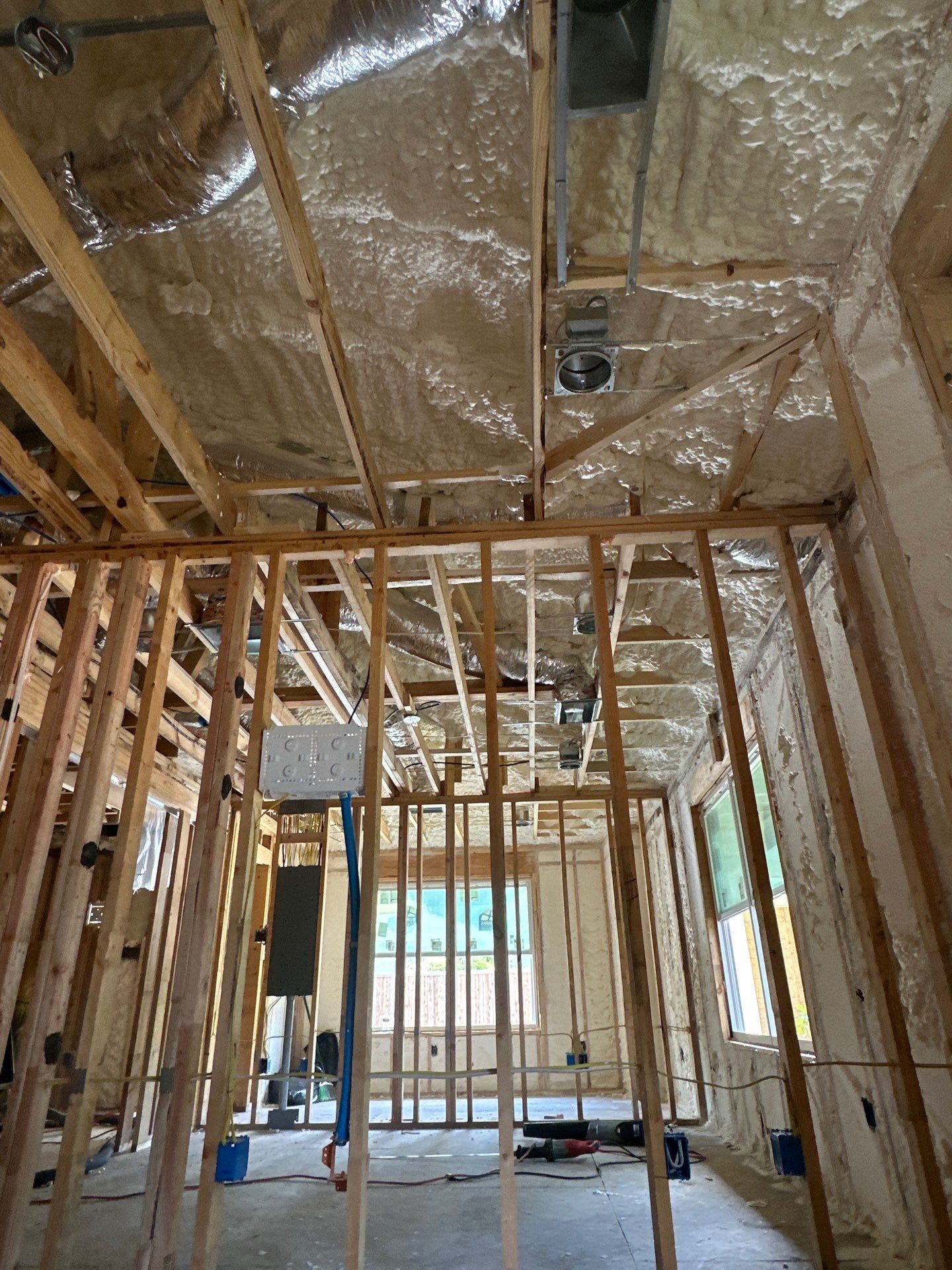 Full encapsulation open cell foam  by Apex Insulation Solutions