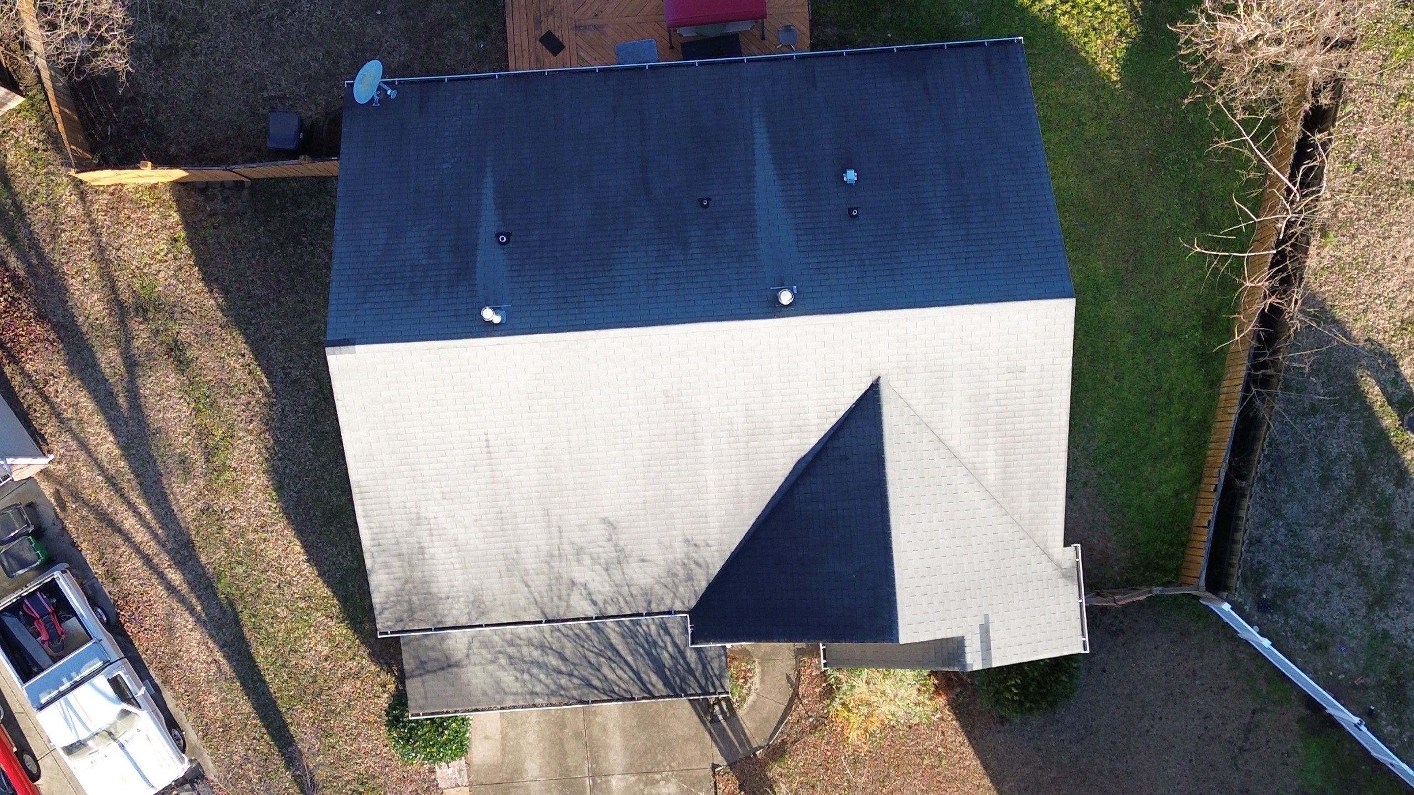 Roof replacement by hail damage by Just Brilliant Restoration JBR