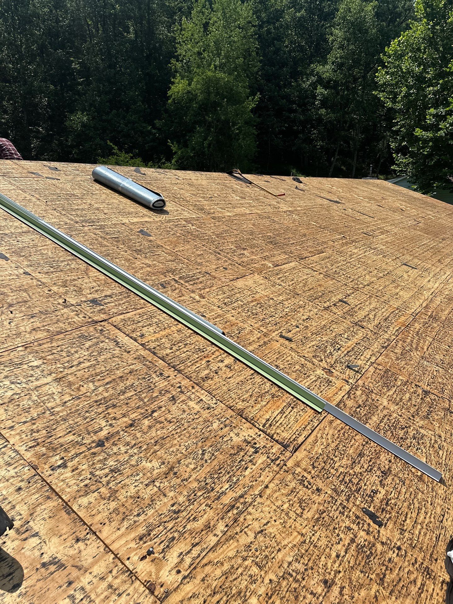 Residential Roofing Installation using GAF Timberline HDZ Charcoal by Rainstoppers Roofing