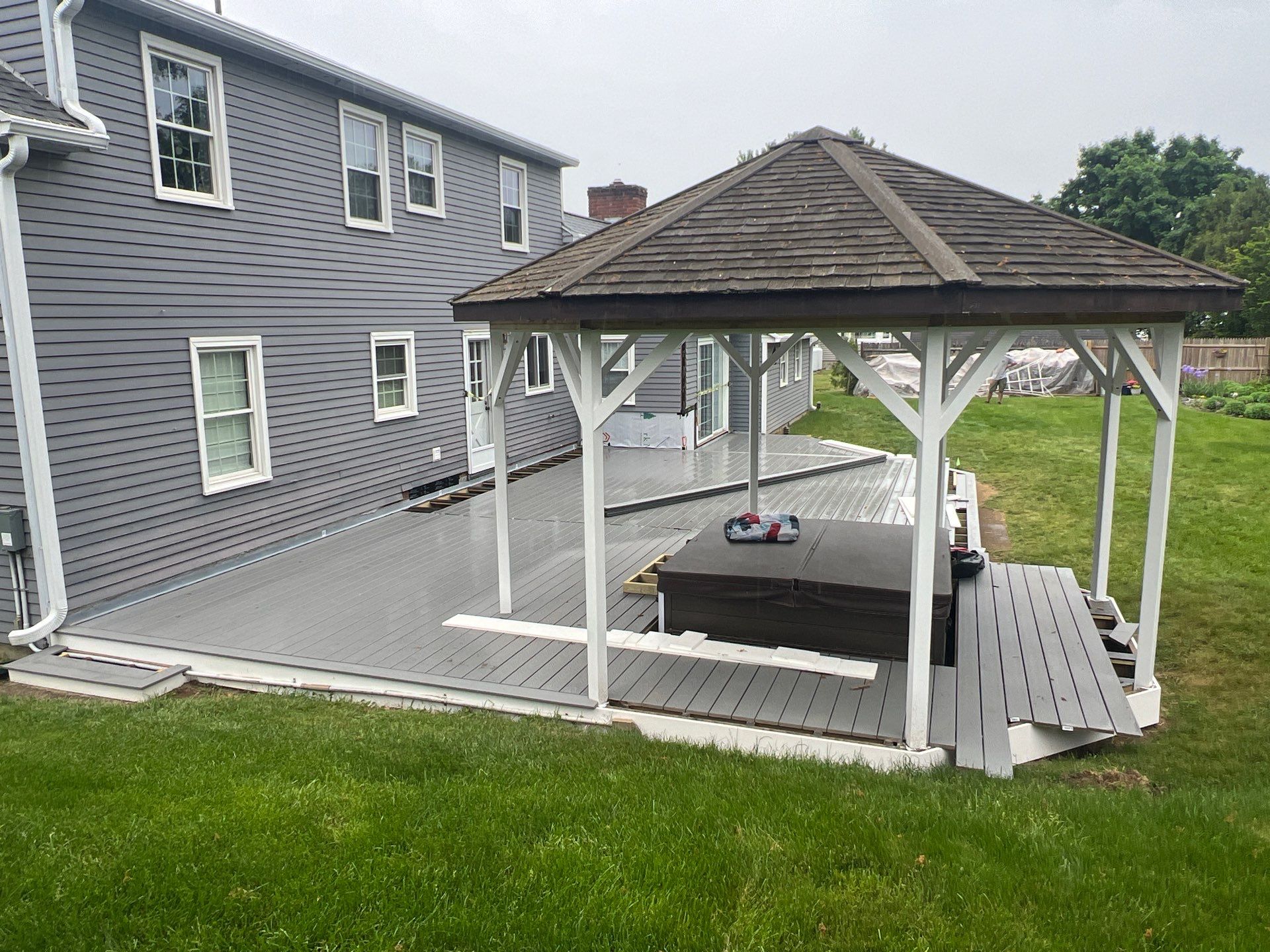 Deck Repair using Trex Select Decking by Chagnon Building & Remodeling LLC