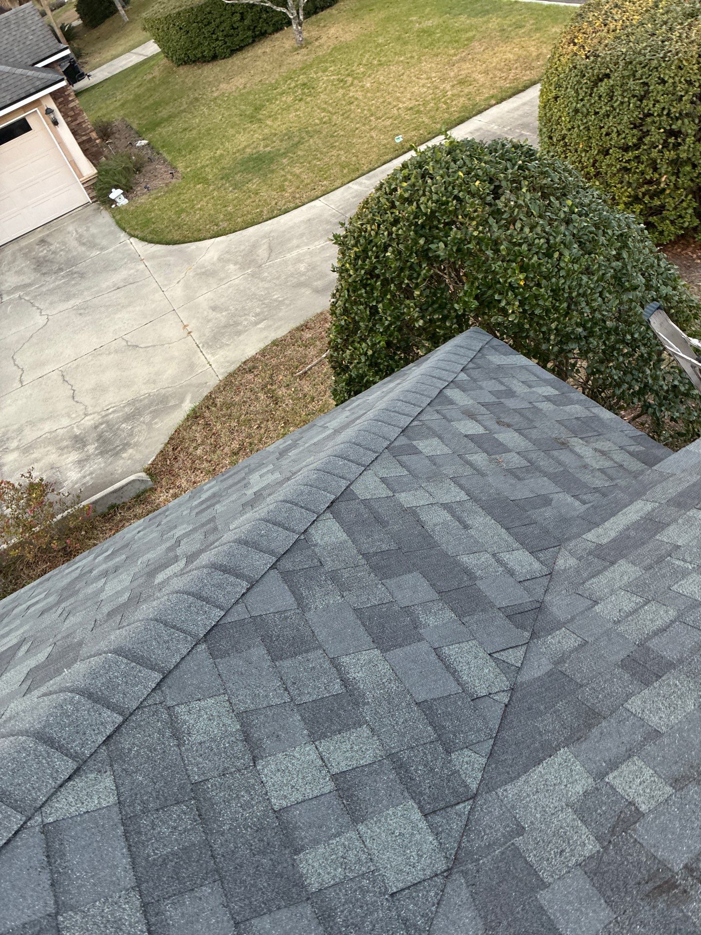 Reroofing hail damage in Gainesville, FL by Brehm Roofing