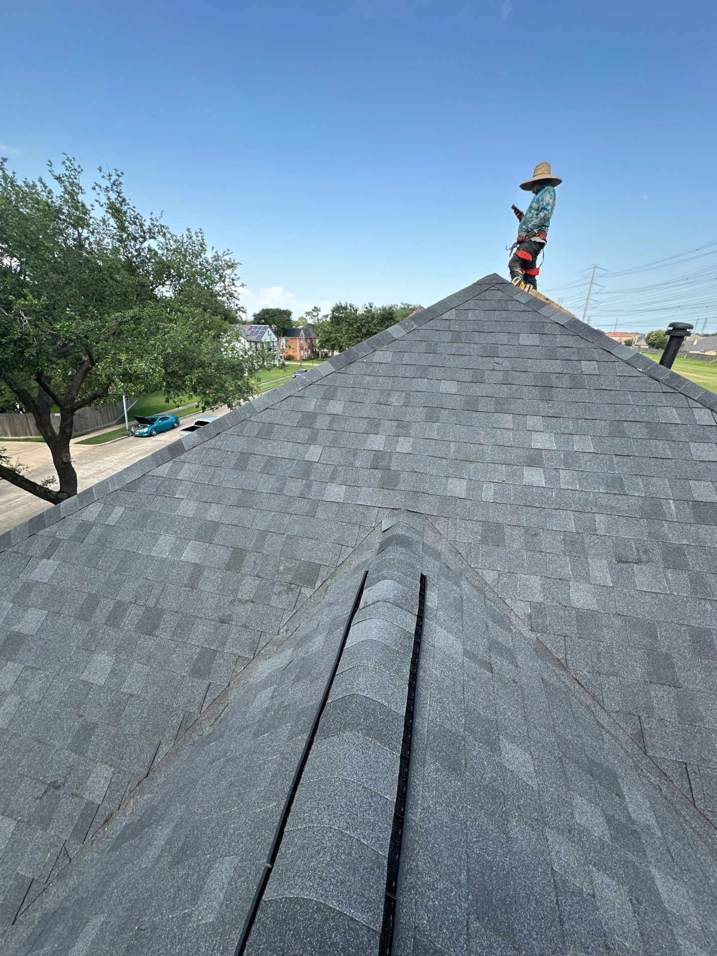Project in Deer Park by Motion Roofing