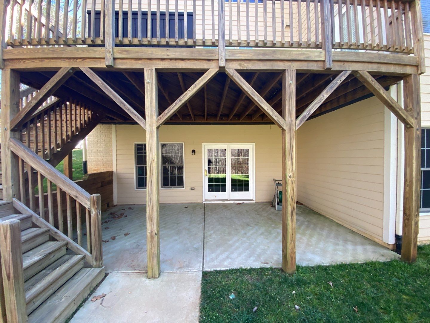 Weathered Deck using Wood Sealant by DuraSeal