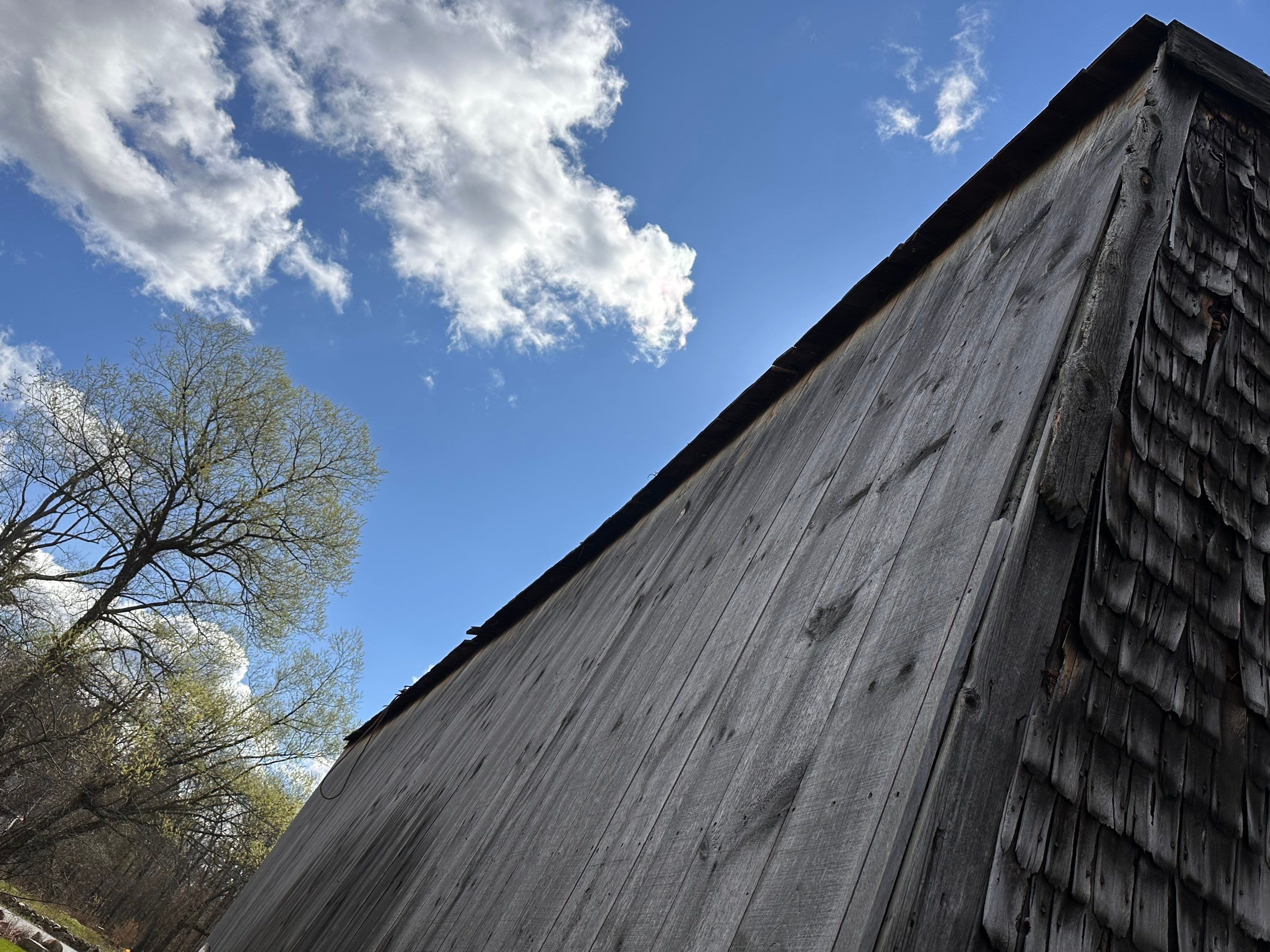 Barn in Derry, NH — this one came with some serious challenges. by Tall pine roofing