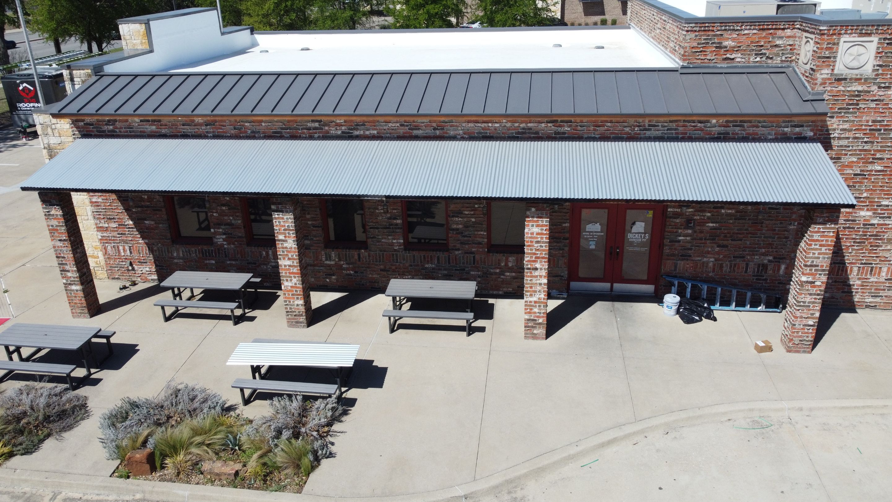 TPO Commercial Roofing Installation by 3:16 Roofing and Construction