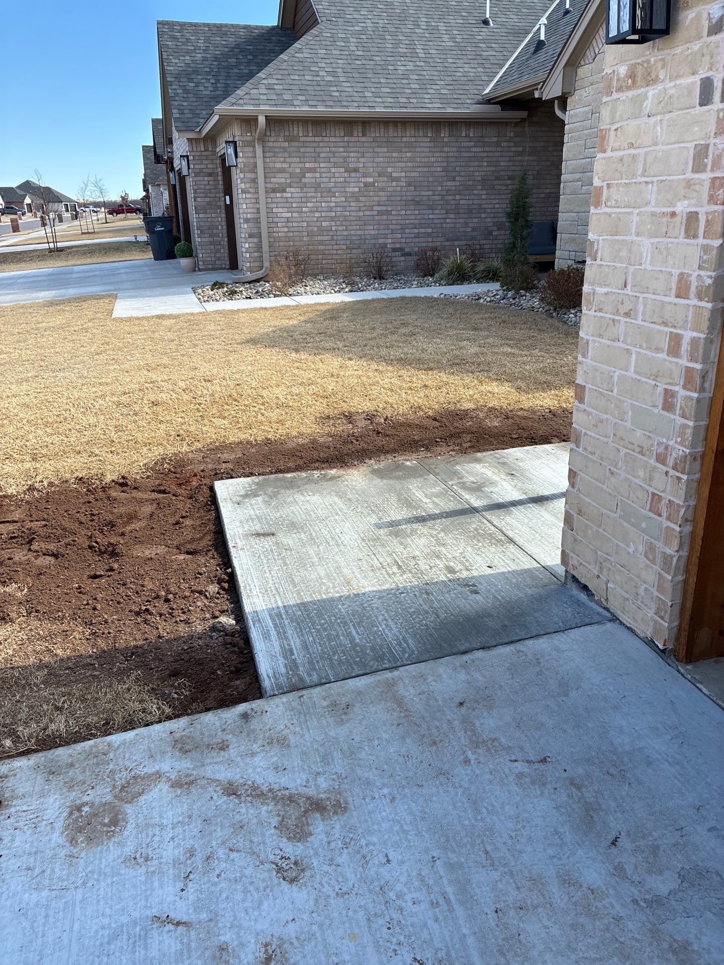 Concrete Sidewalk And Footer by Clays Services Inc