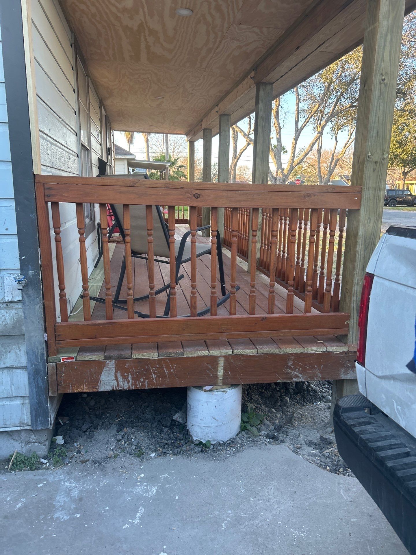 Over Engineered Patio by Bayfront Roofing and Construction