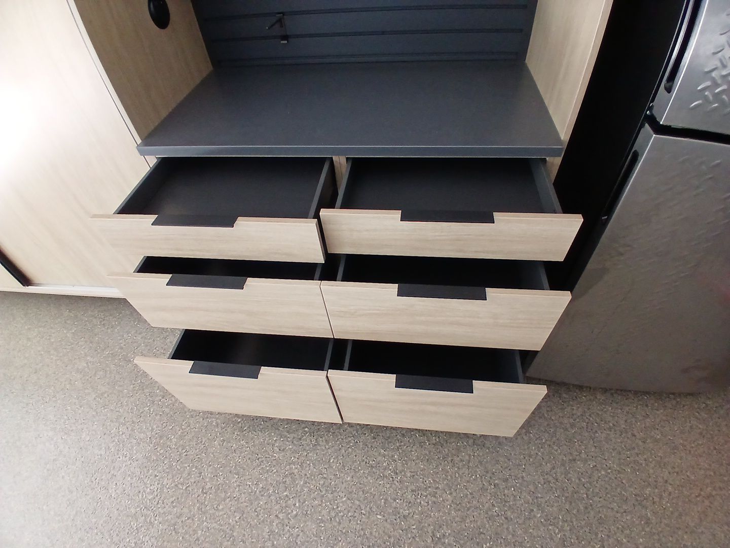 Garage Floor & Organization in South Bend! by Innovative Spaces / Innovative Concrete Coatings