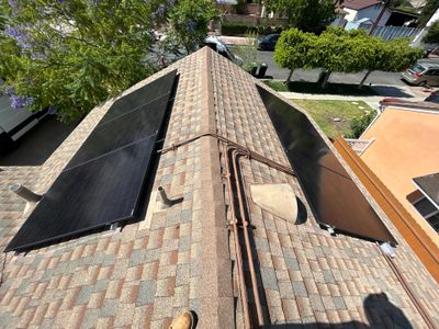 Solar System Installation on Los Angeles Residential Property