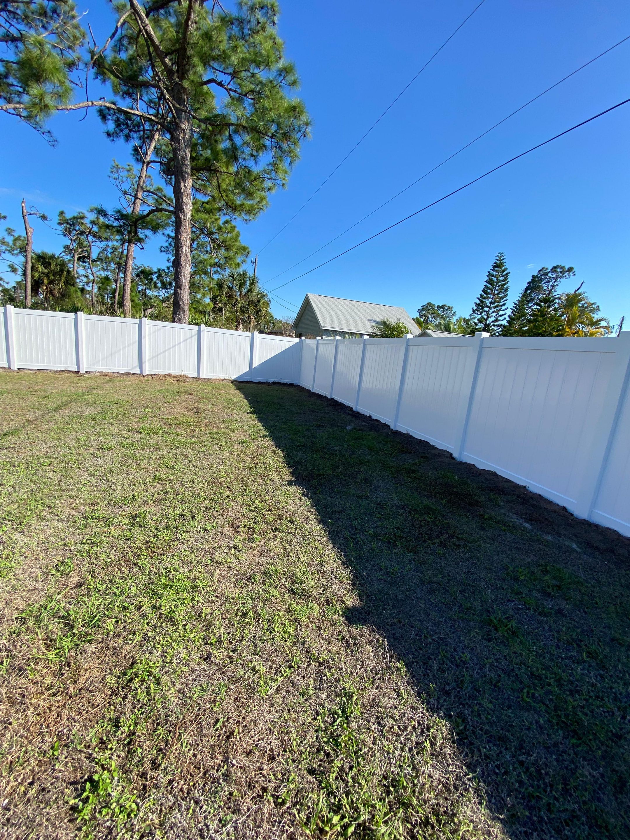 Vinyl Fence in South Gulf Cove by True Fence LLC