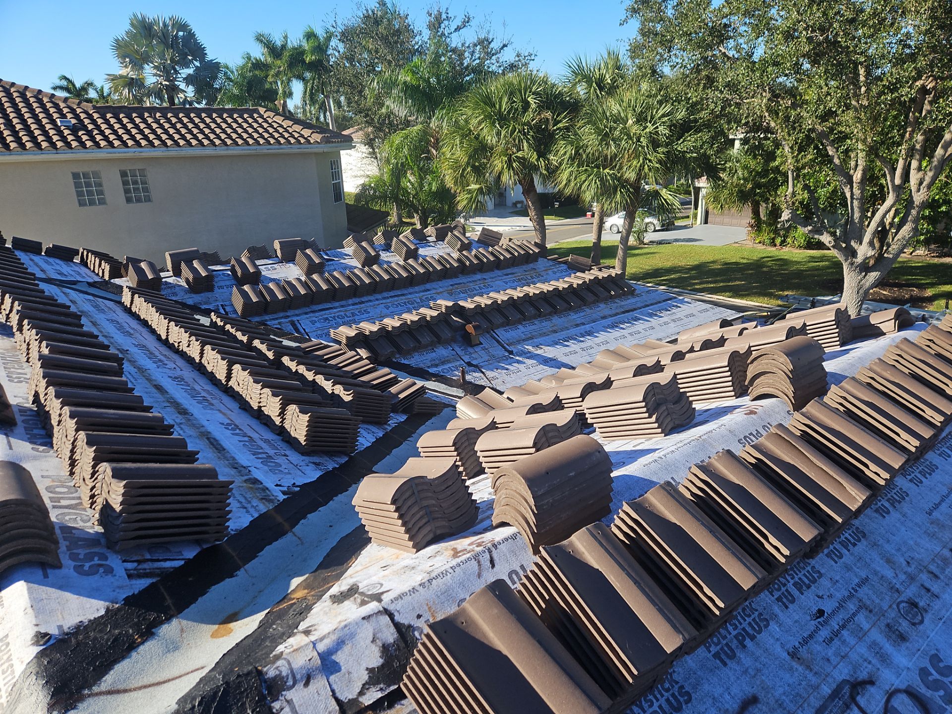 Residential Roofing Installation using WestLake Roofing Tile by BLUES BROTHERS ROOFING