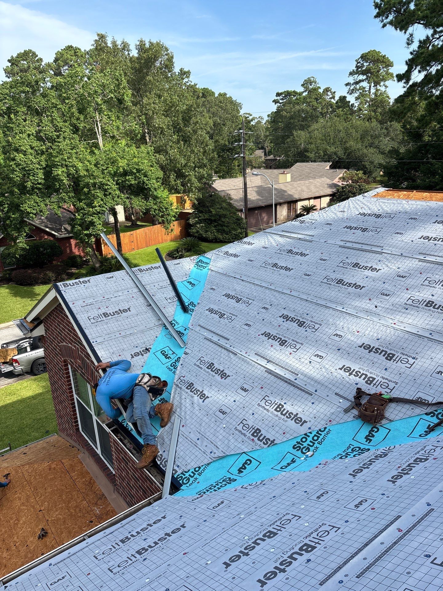 Roof Replacement Crosby by Roof Repair Company