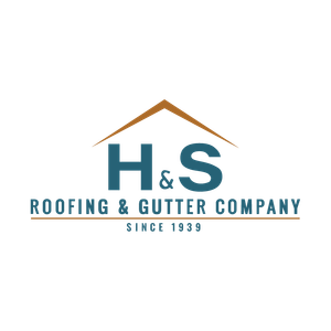 Logo for H & S Roofing & Gutter Company