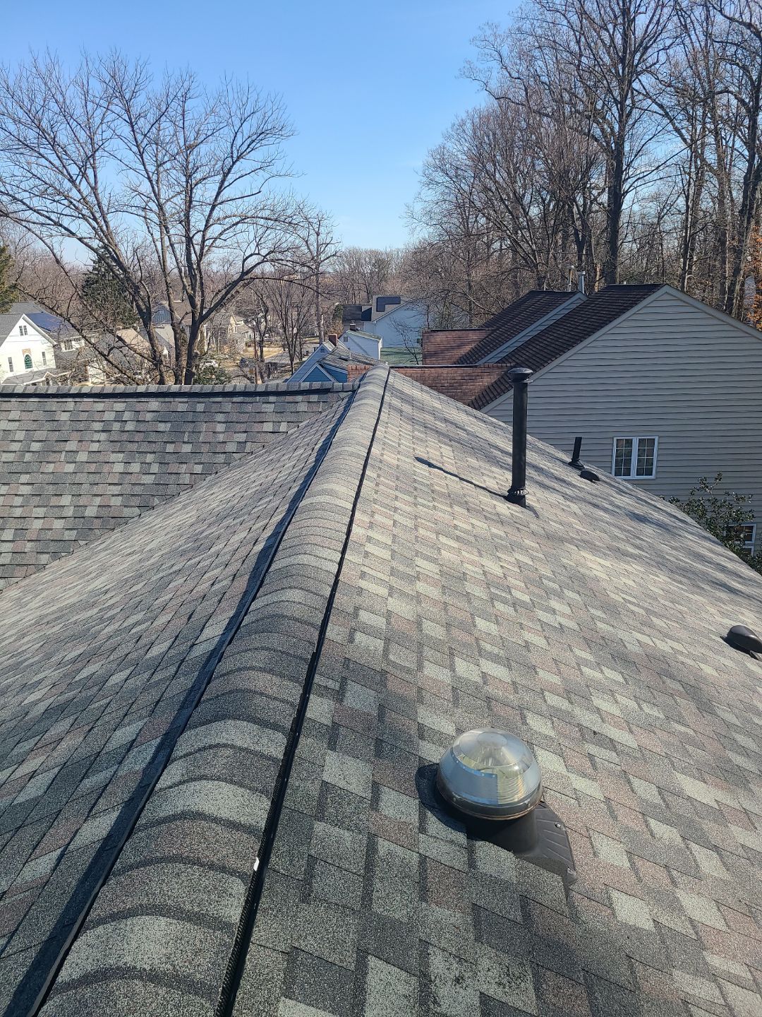 Falls Church: Residential Roof Replacement with CertainTeed Landmark Pro in Max Def Colonial Slate by RM Banning, Inc.