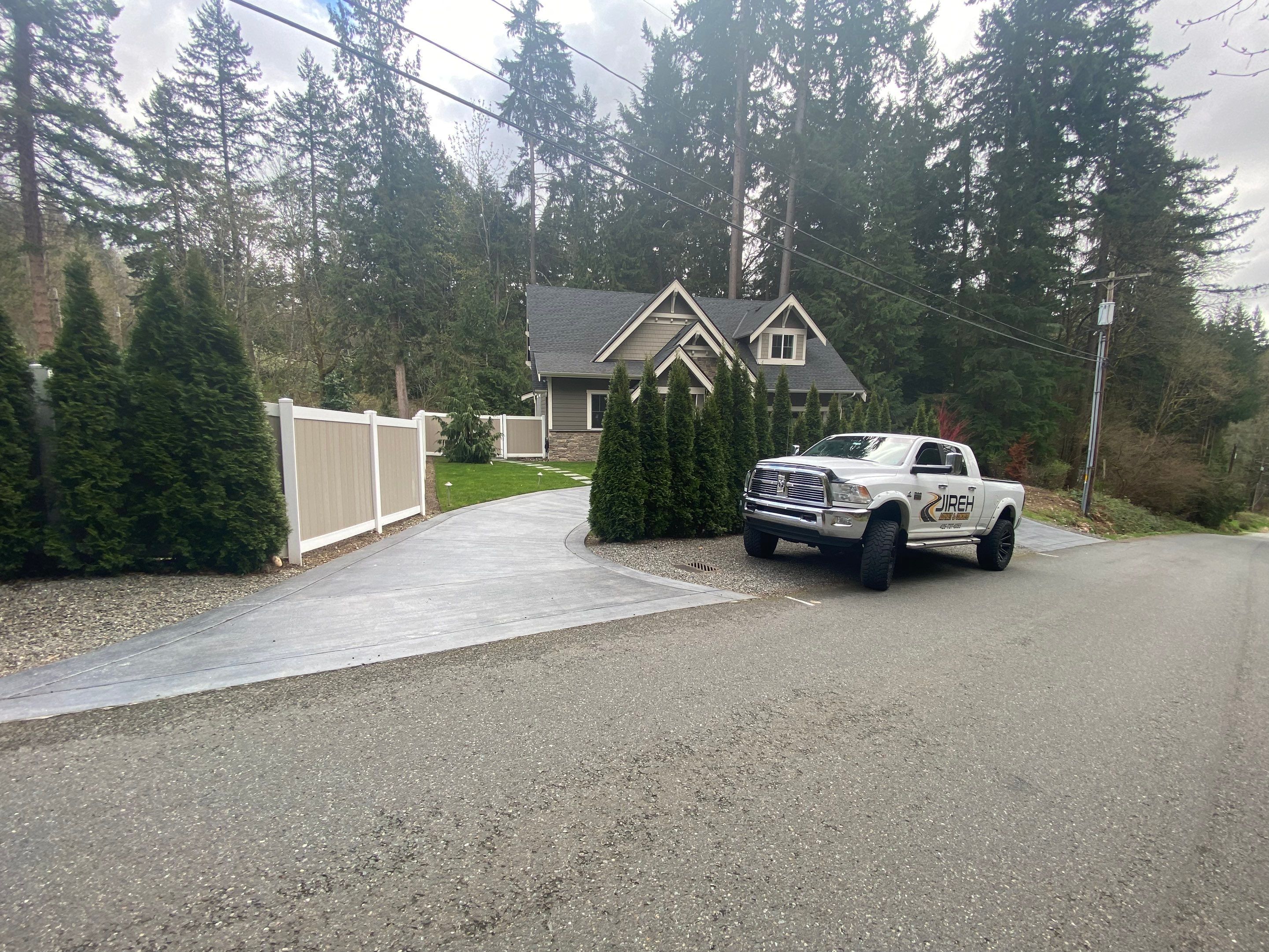 Melanie | Concrete Driveway  by Jireh Asphalt & Concrete Inc 